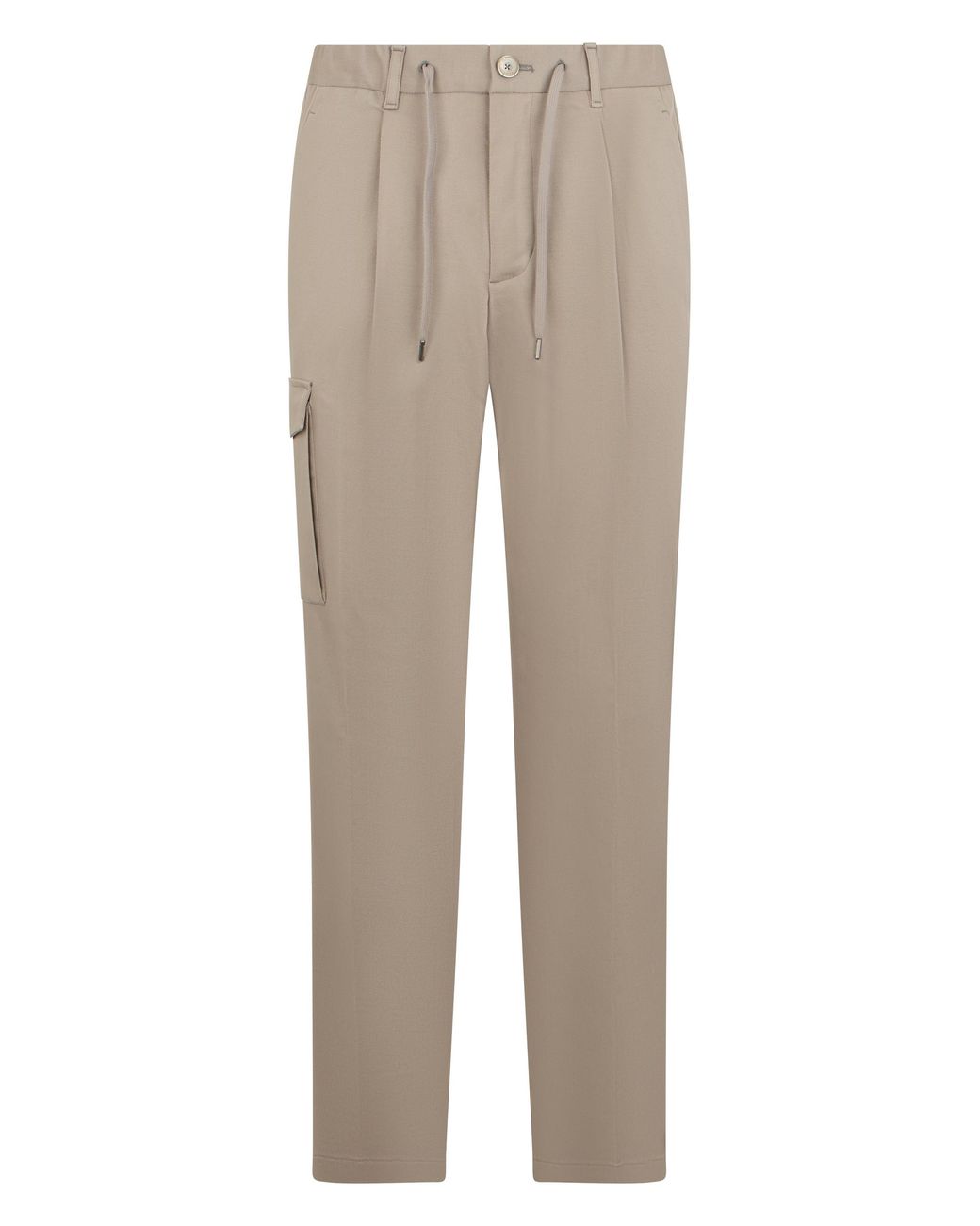 Herno Natural Casual Pants With Pockets for men