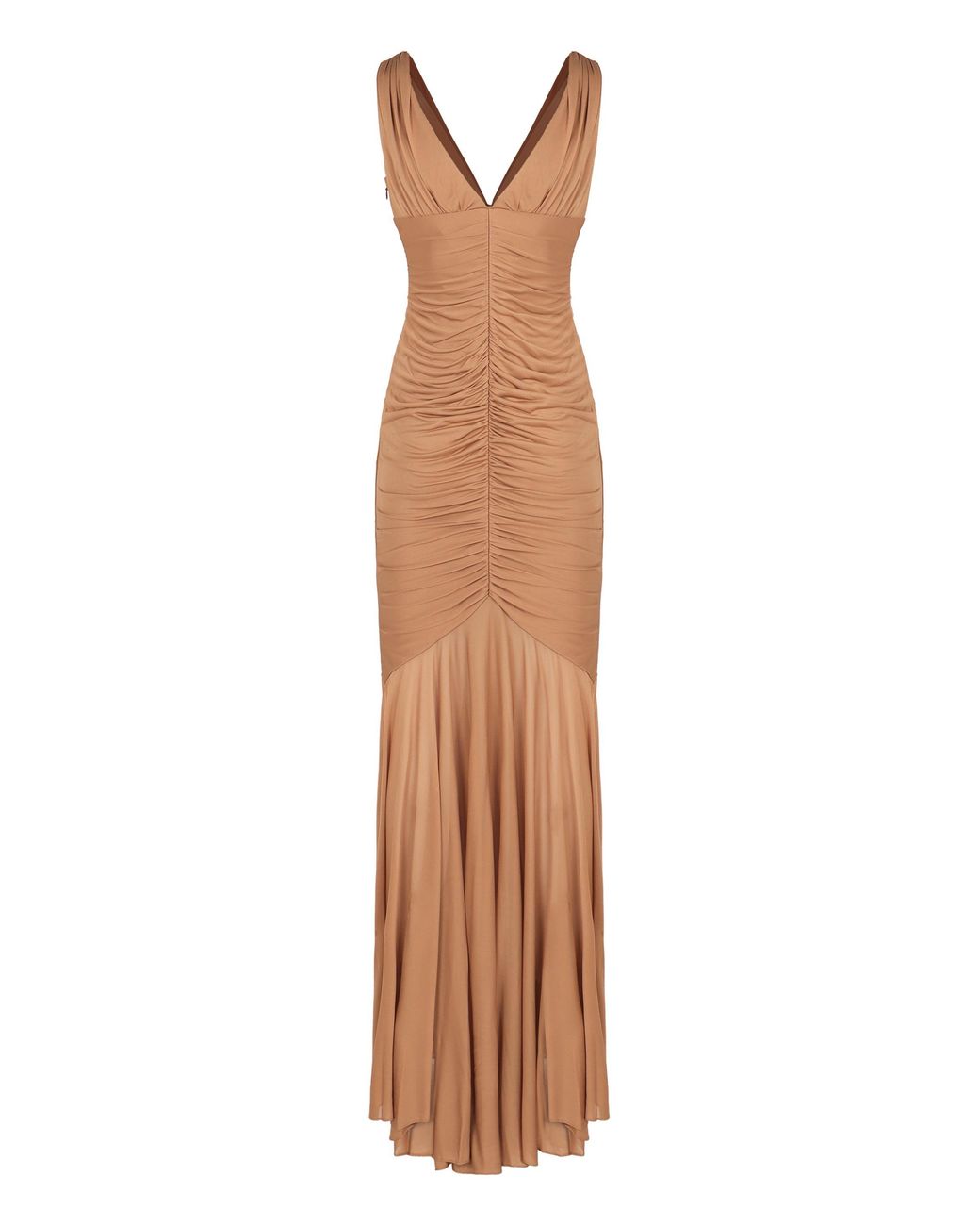 GIUSEPPE DI MORABITO Natural Draped Dress