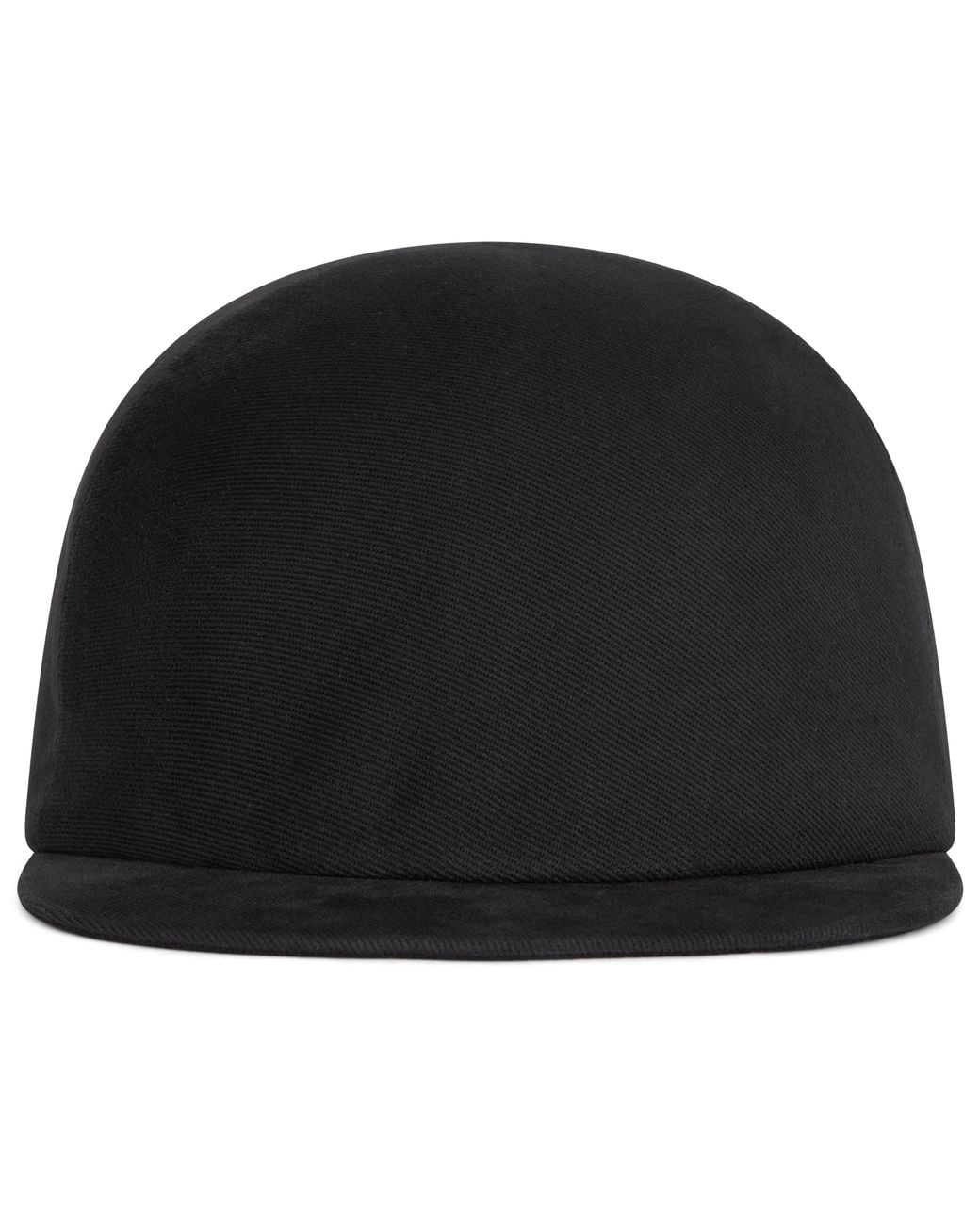 Balenciaga Black Cotton Cap With Visor