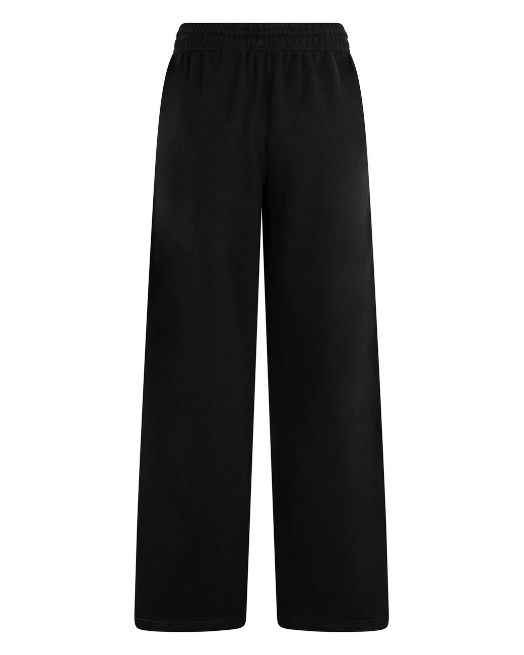 Burberry Black Trousers With Check Finish