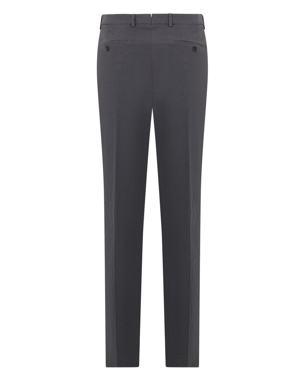 Slowear Blue Slim Fit Cotton Blend Pants for men