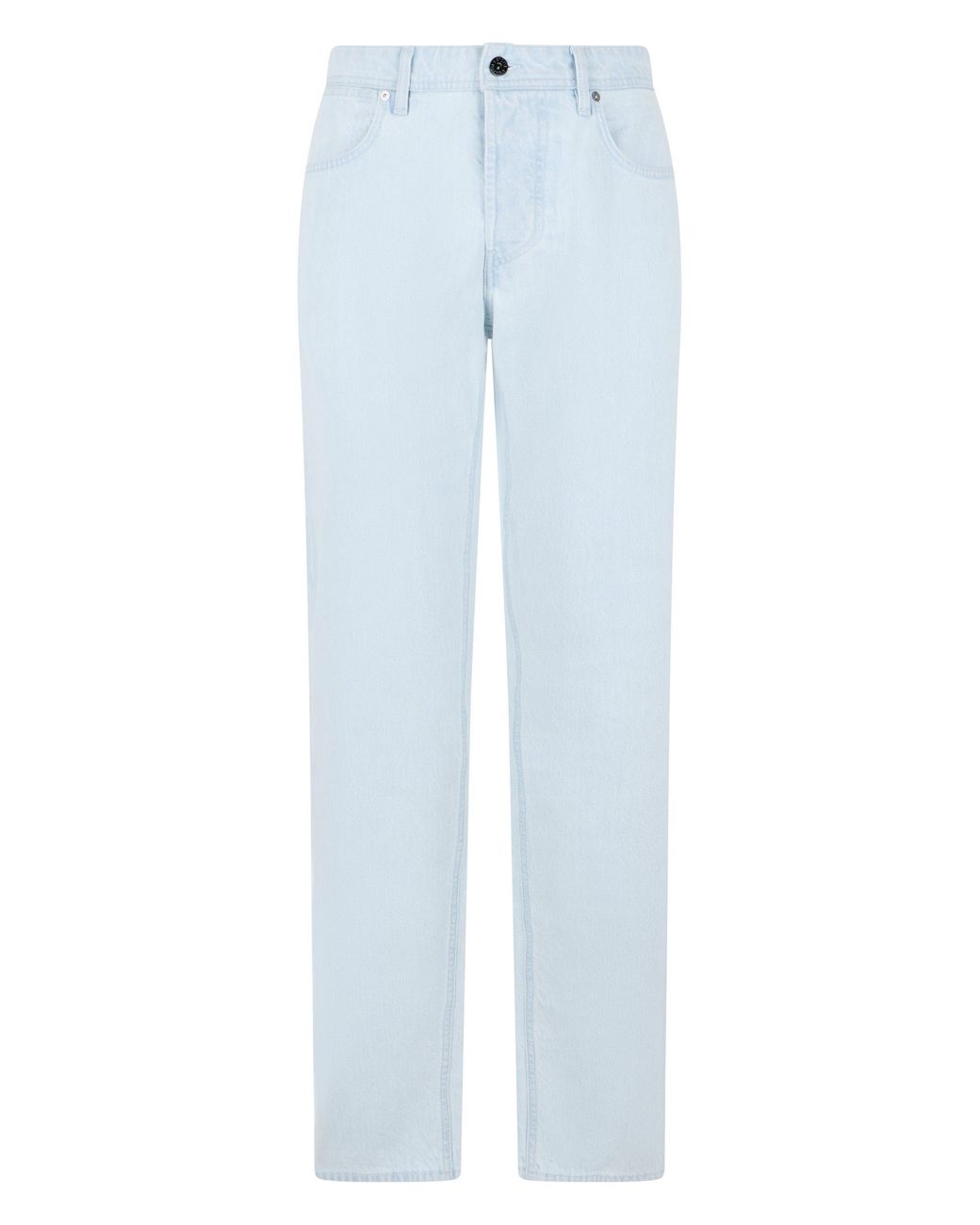 Stone Island Blue Straight Leg Jeans for men