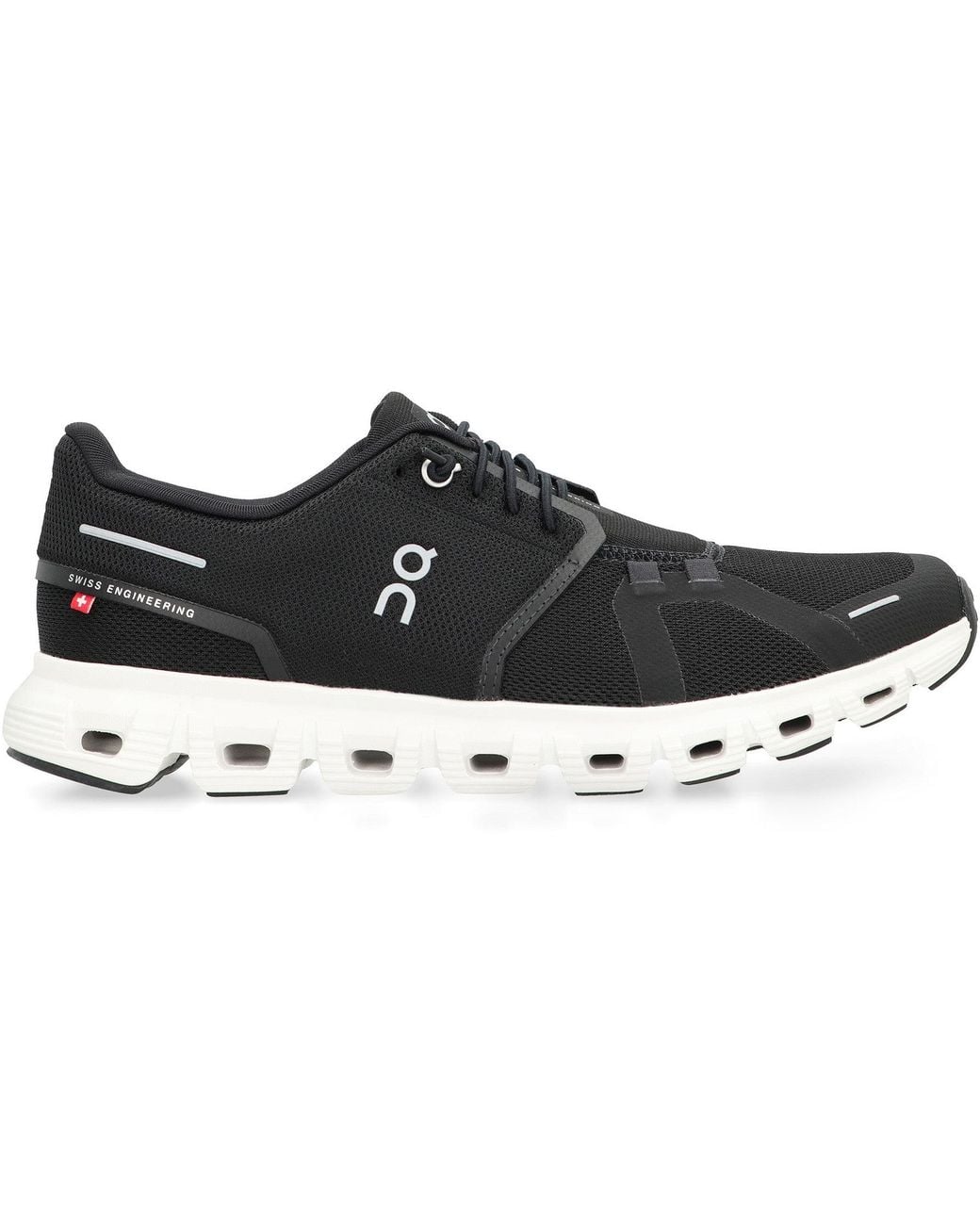 On Shoes Black Cloud 6 Low-Top Sneakers