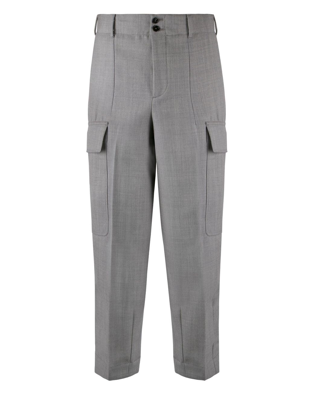PT01 Gray The Sailmaker Wool Trousers for men