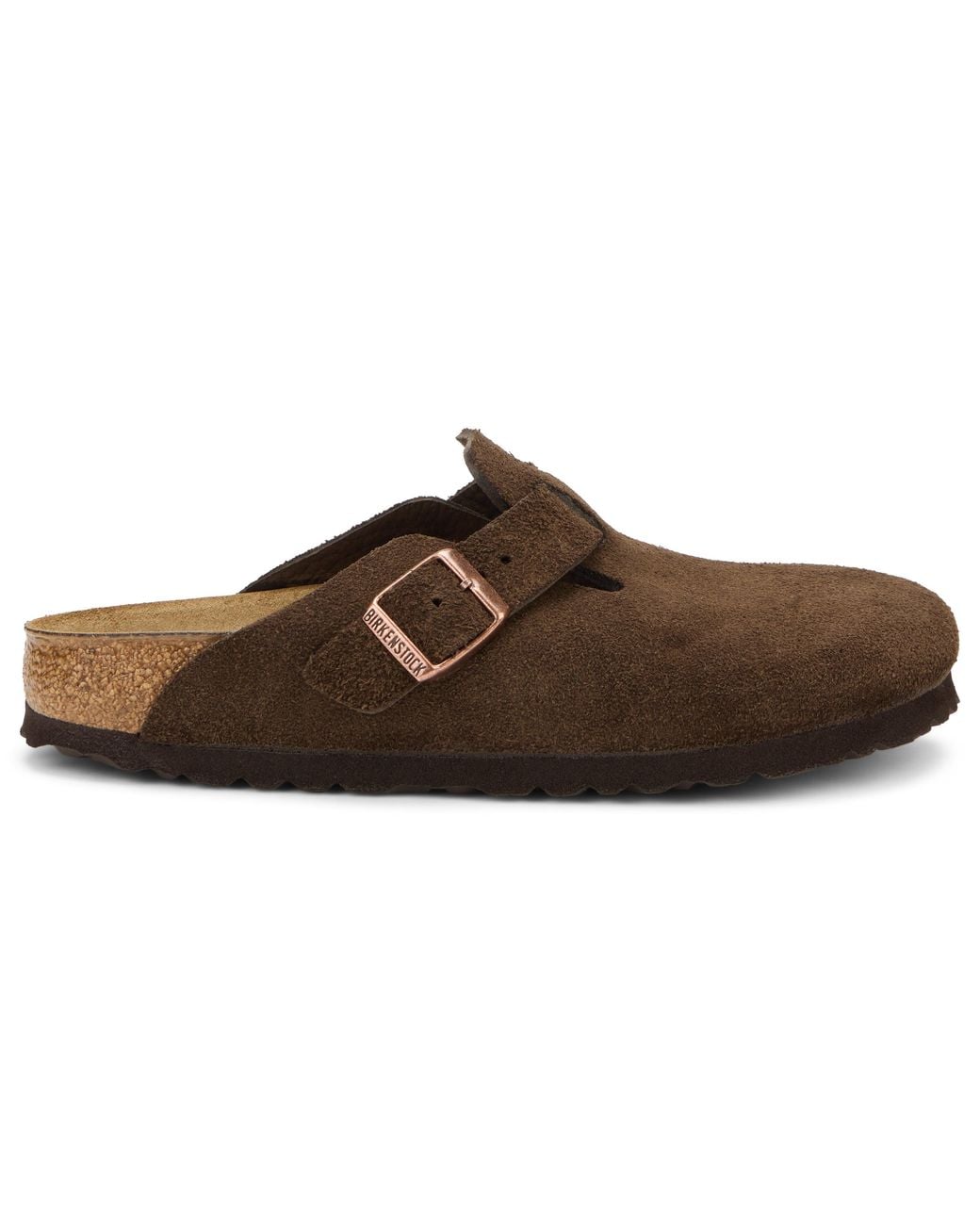 Birkenstock Brown Boston Slippers