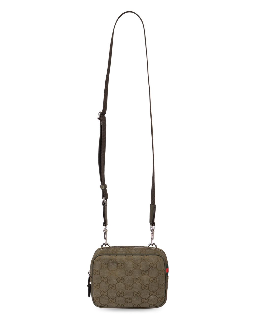 Camera bag in canvas GG di Gucci in Brown da Uomo