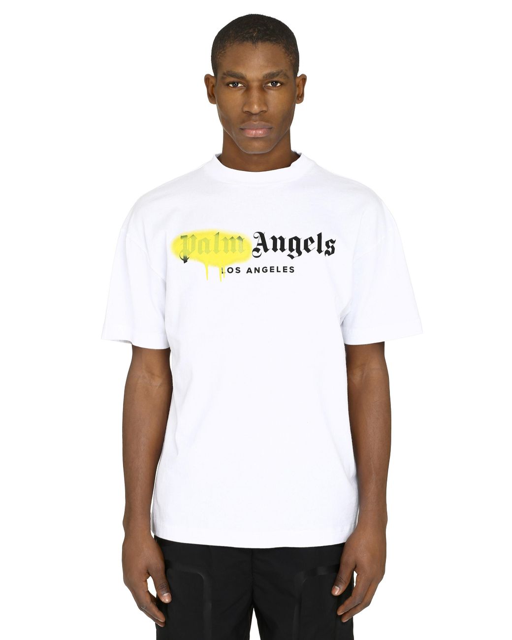 L.a. Spray Paint Logo T-shirt White 