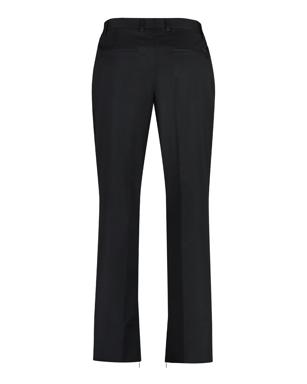 Off-White c/o Virgil Abloh Black Virgin Wool Trousers for men
