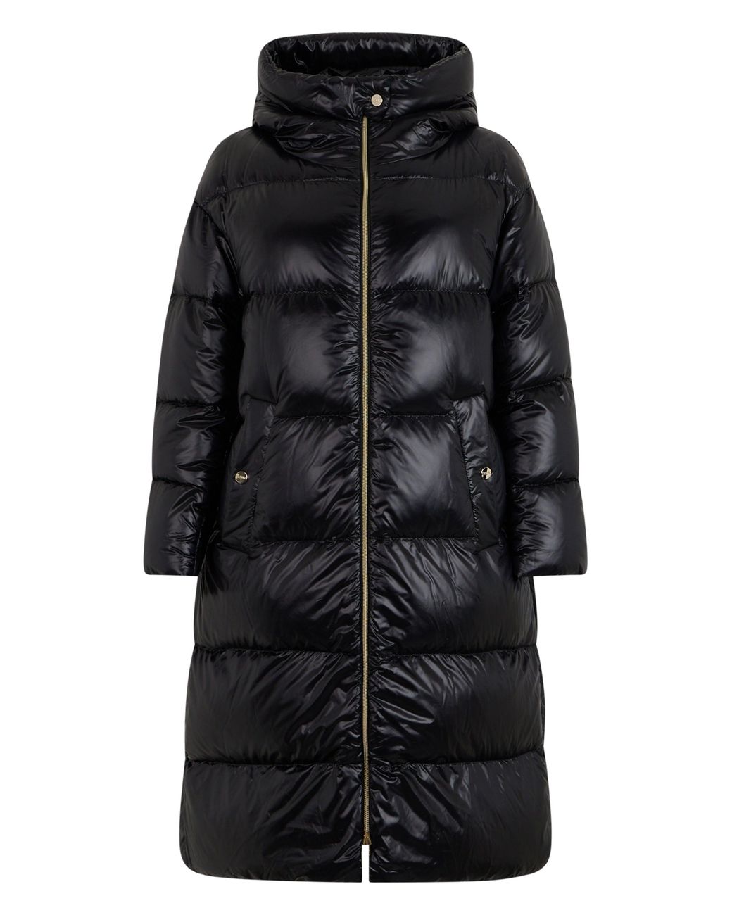 Herno Black Long Padded Jacket