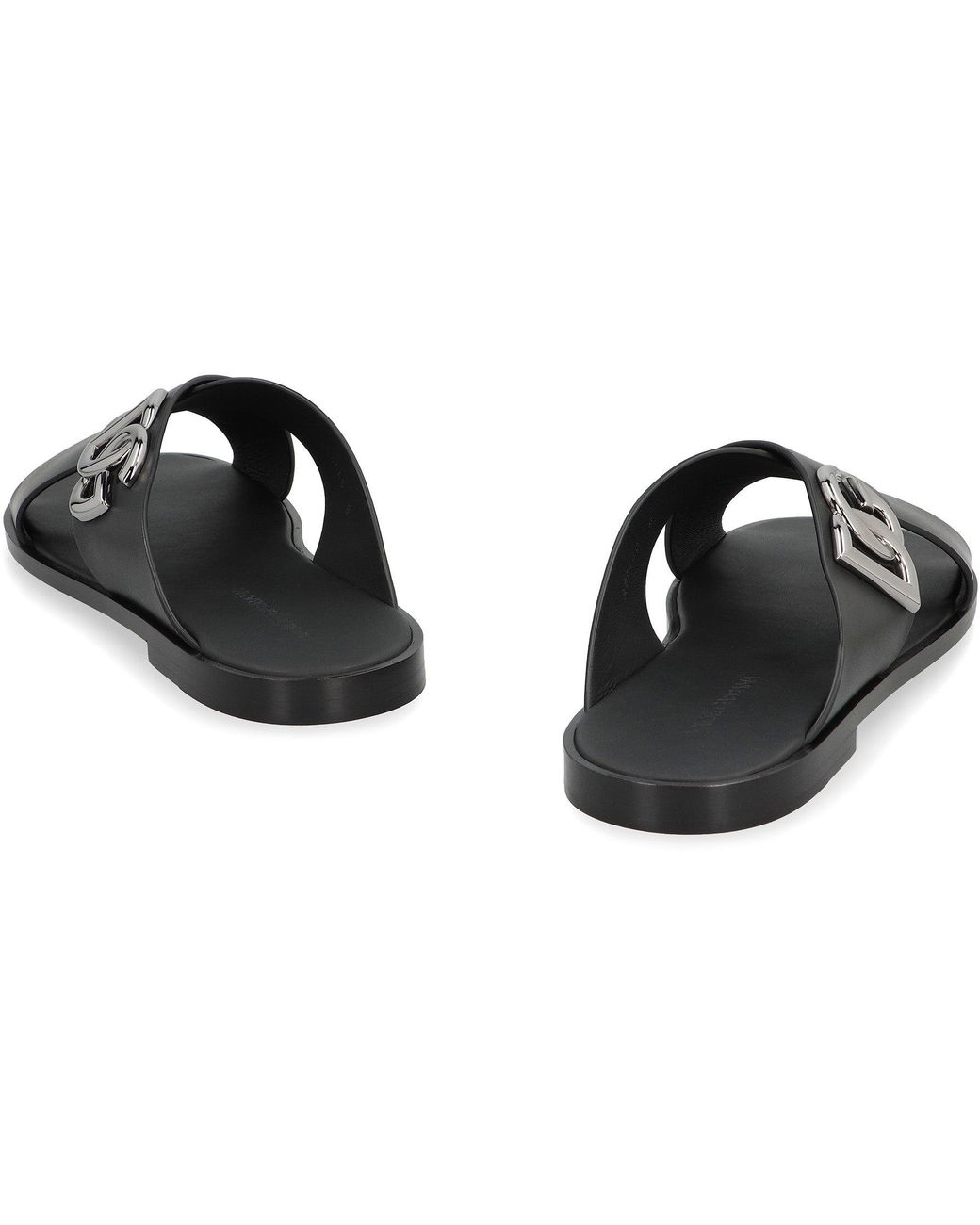 Dolce & Gabbana Black Sandals for men