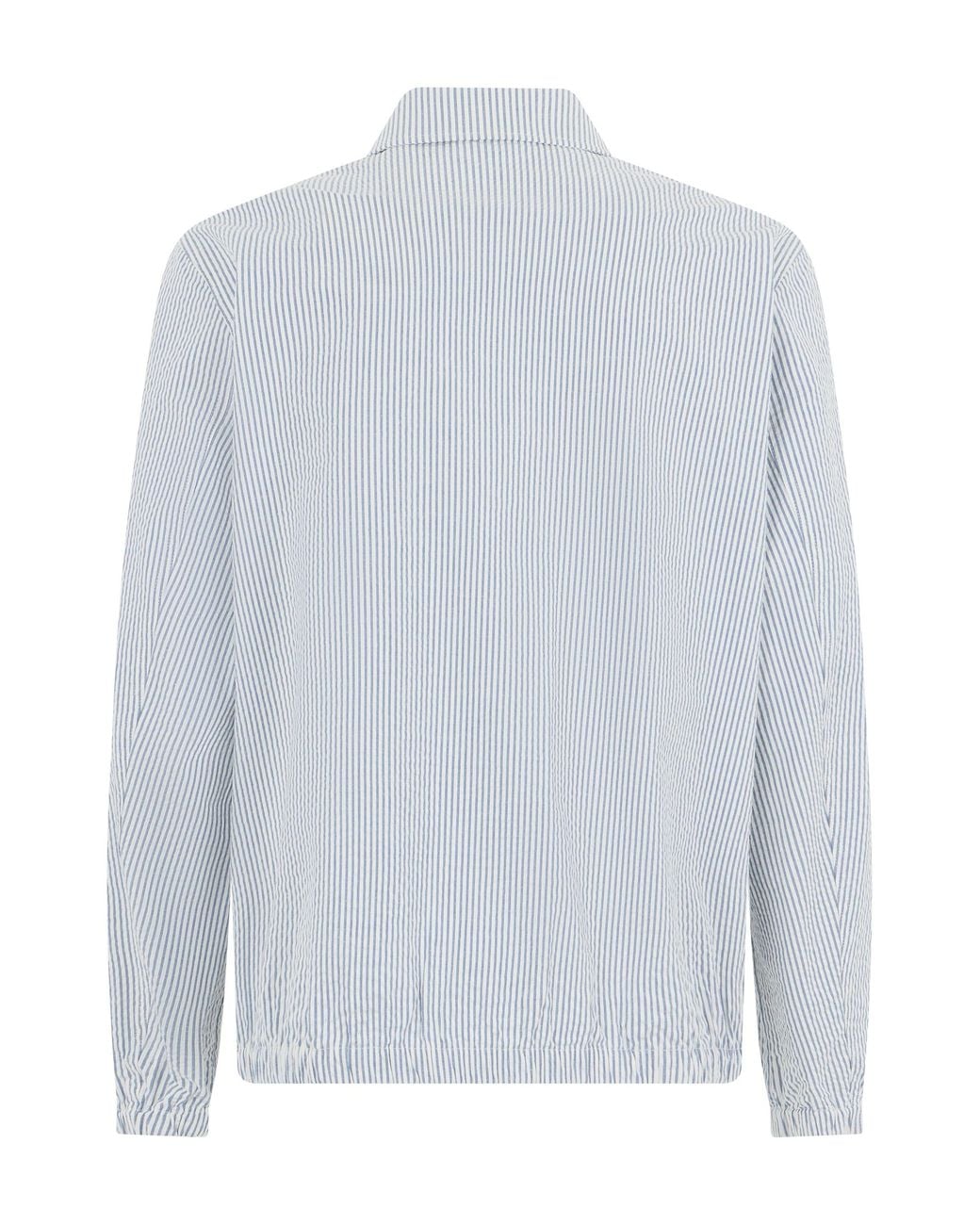 Gant Blue Light Cotton Jacket for men
