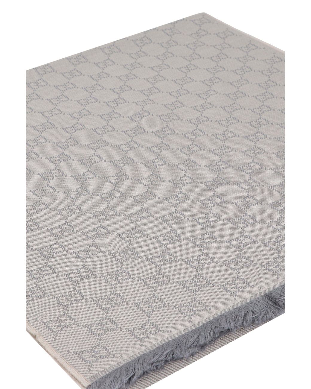 Sciarpa in lana GG di Gucci in Gray