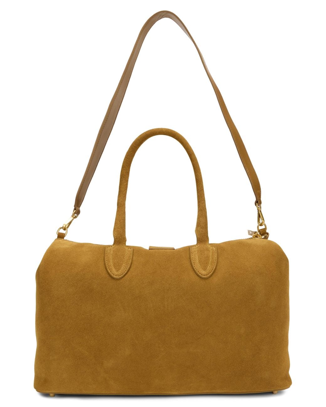 Schell Brown Suede Handbag