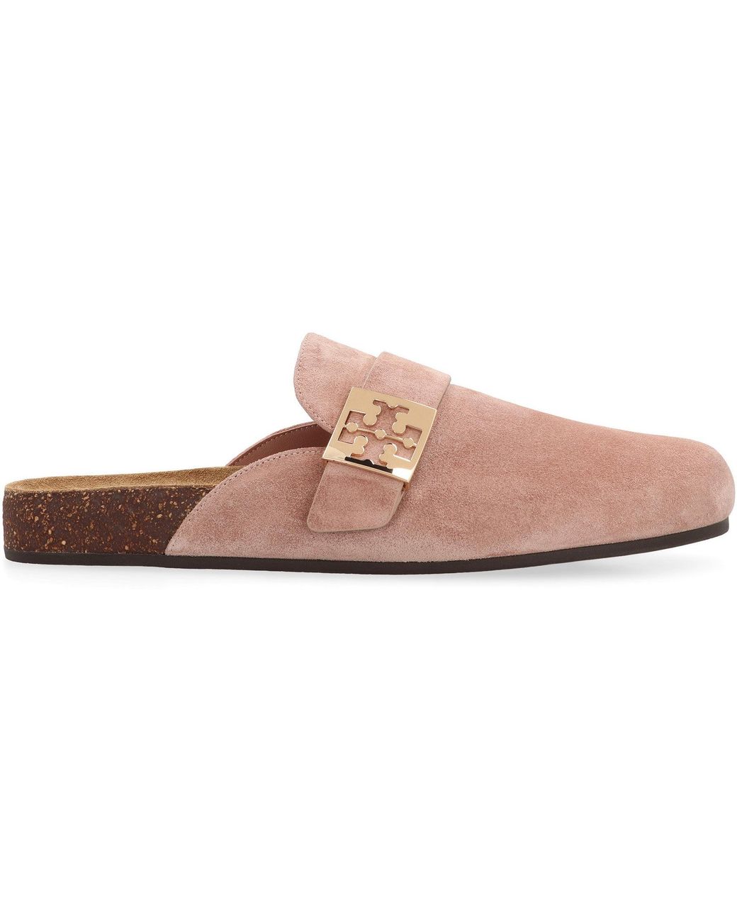 Tory Burch Pink Mules Mellow