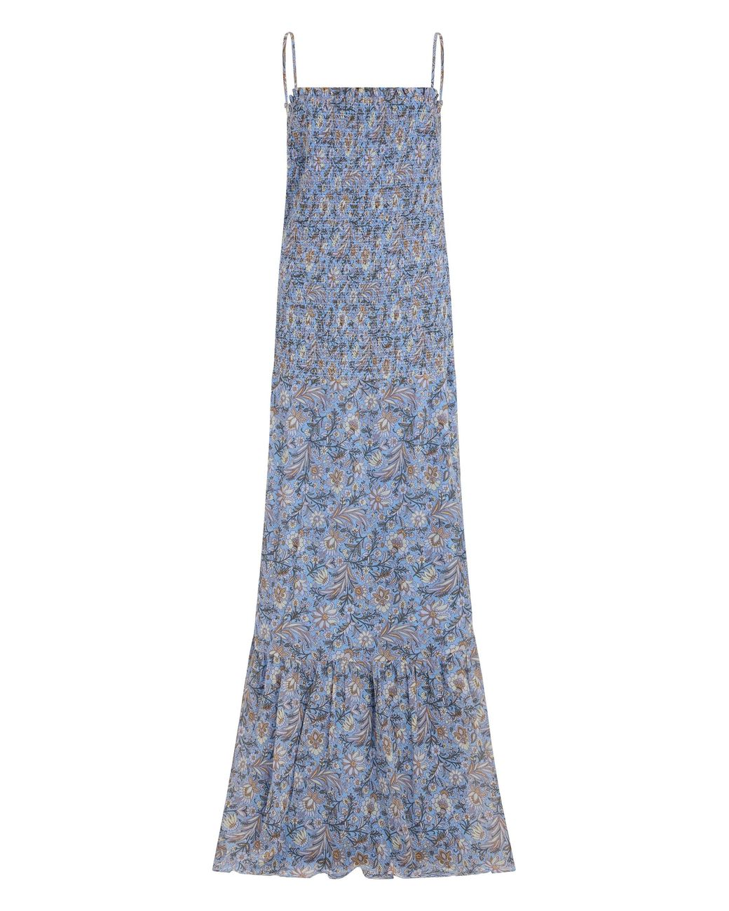 Veronica Beard Blue Long Dress Viscose