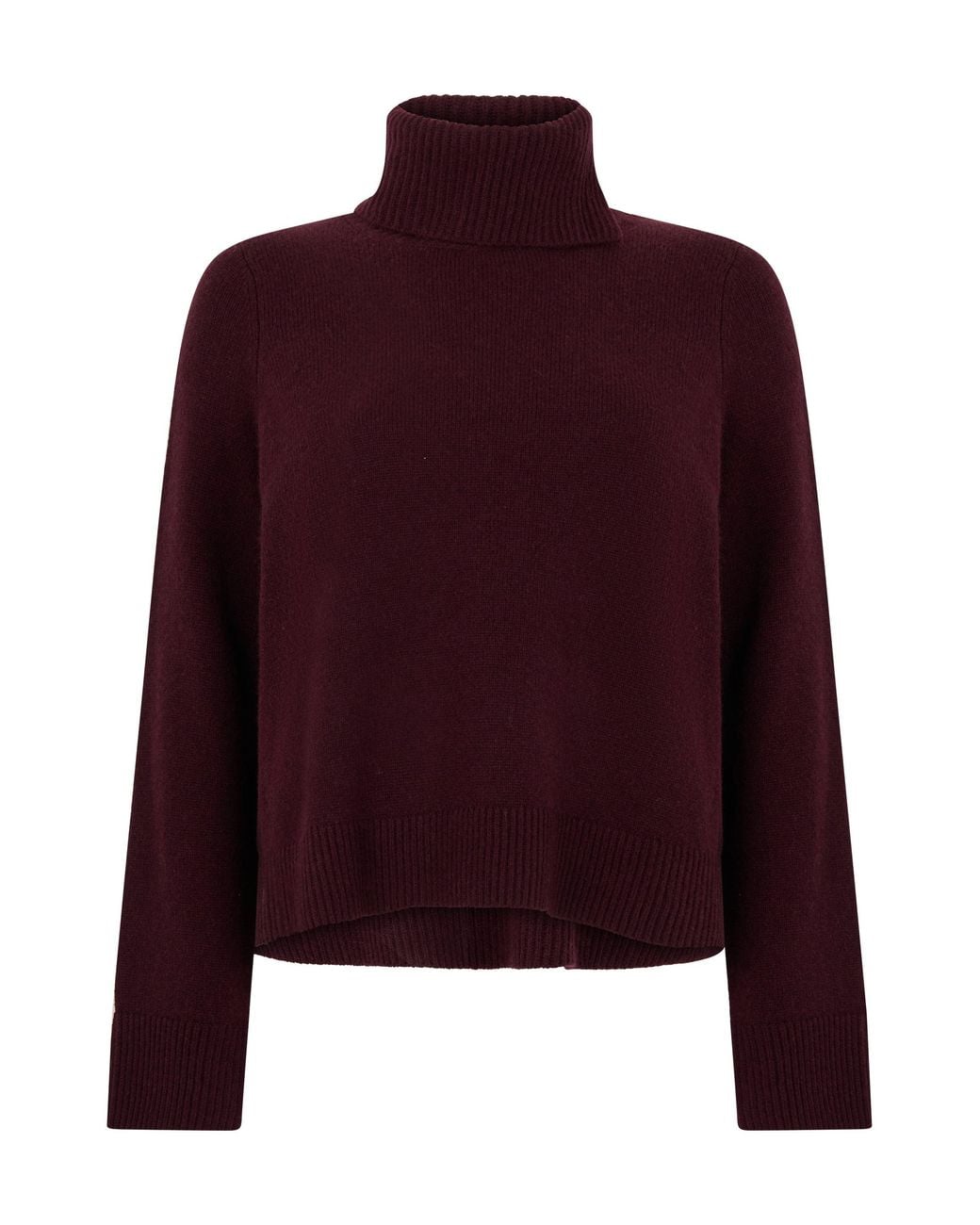 Vince Purple Sweater With High Collar