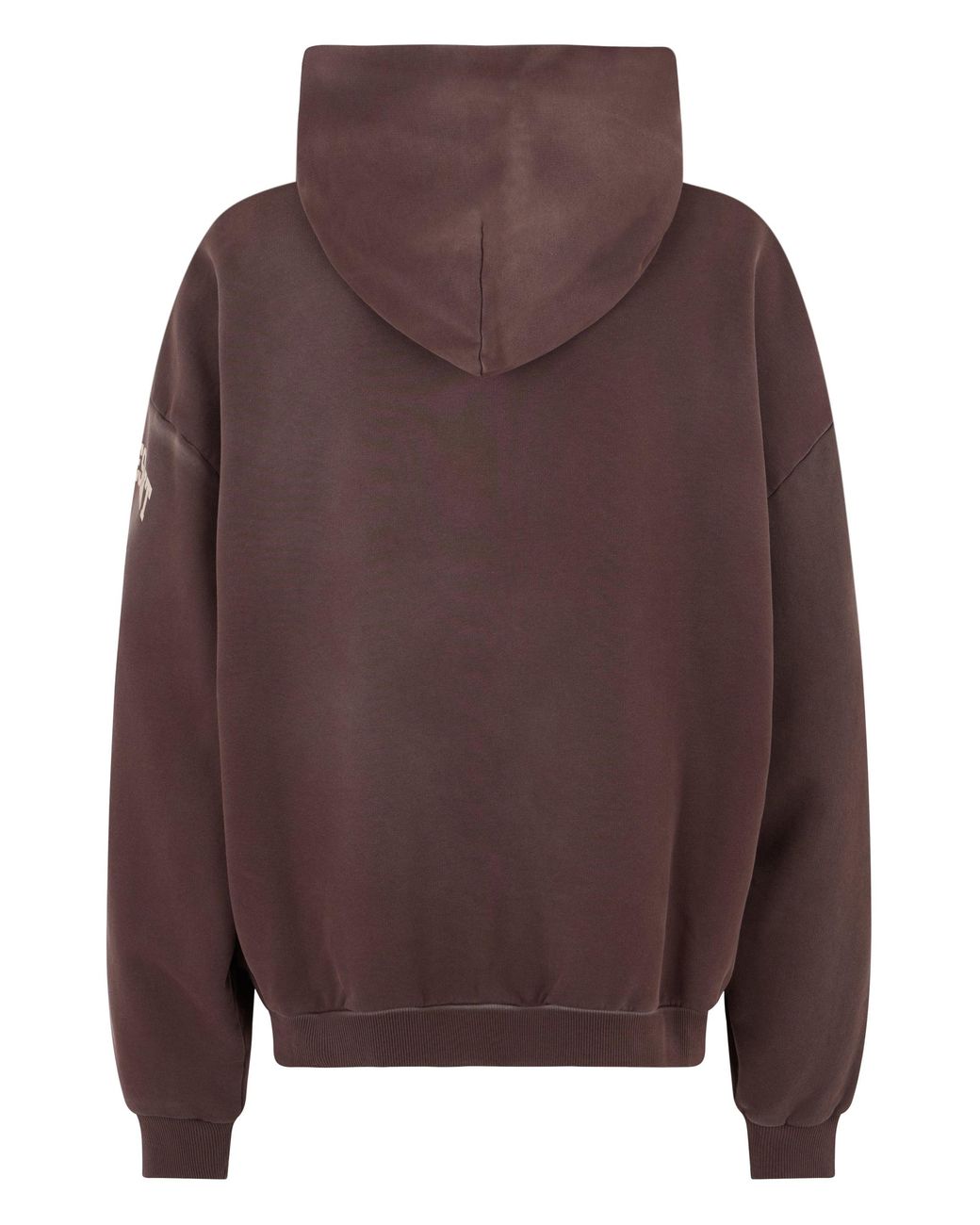 Represent Brown Hooded Sweatshirt Print Cotton Jumpers for men