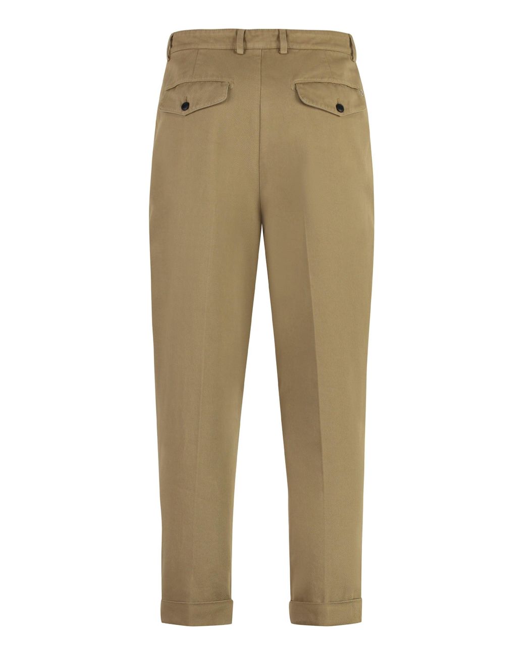 Dondup Natural Adam Stretch Cotton Chino Trousers for men