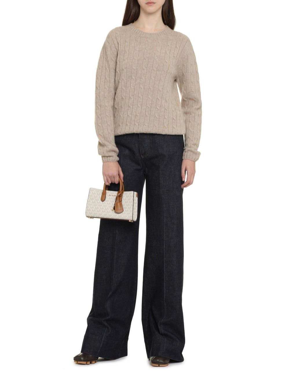 THE (Alphabet) Brown The (Knit)