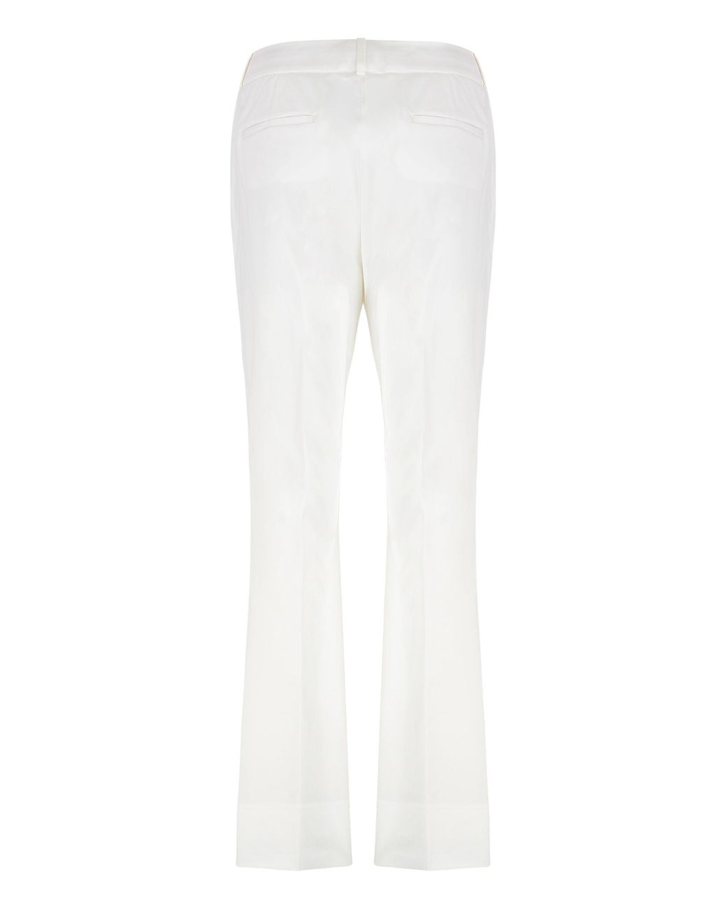 Peserico White Cotton Trousers