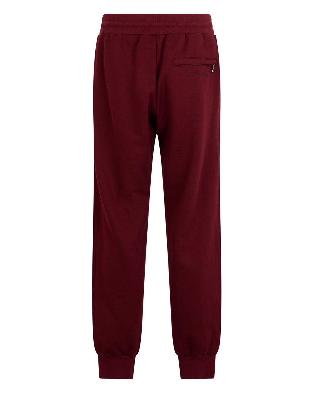 Dolce & Gabbana Red Sports Trousers for men