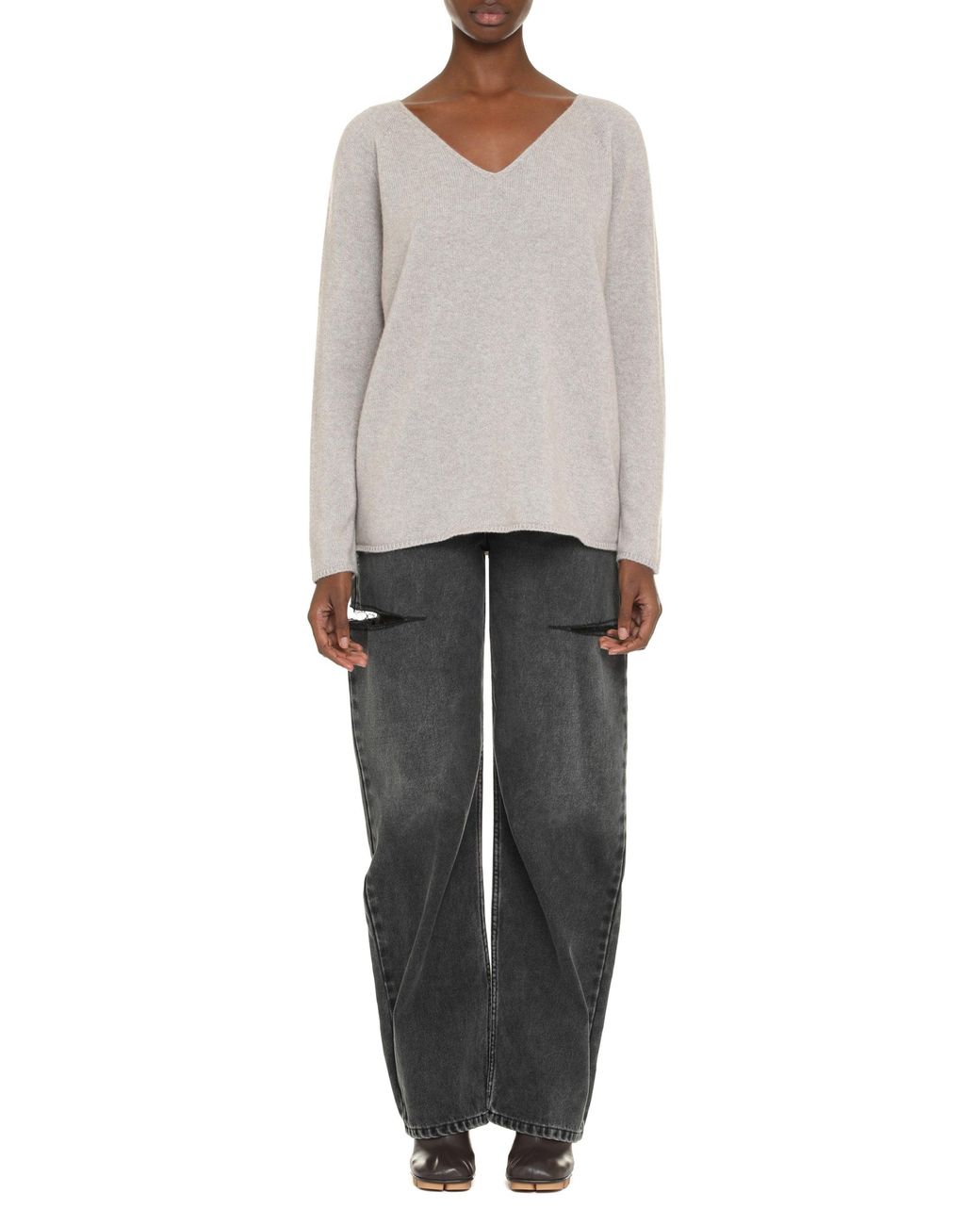 THE (Alphabet) Gray The (Knit)