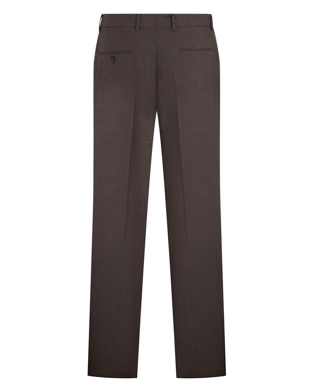 Boss Gray Wool Blend Trousers