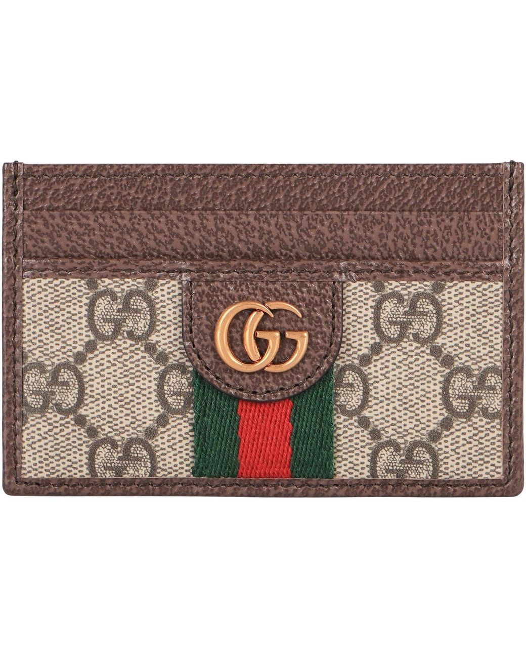 Gucci Brown Cardholder Ophidia for men