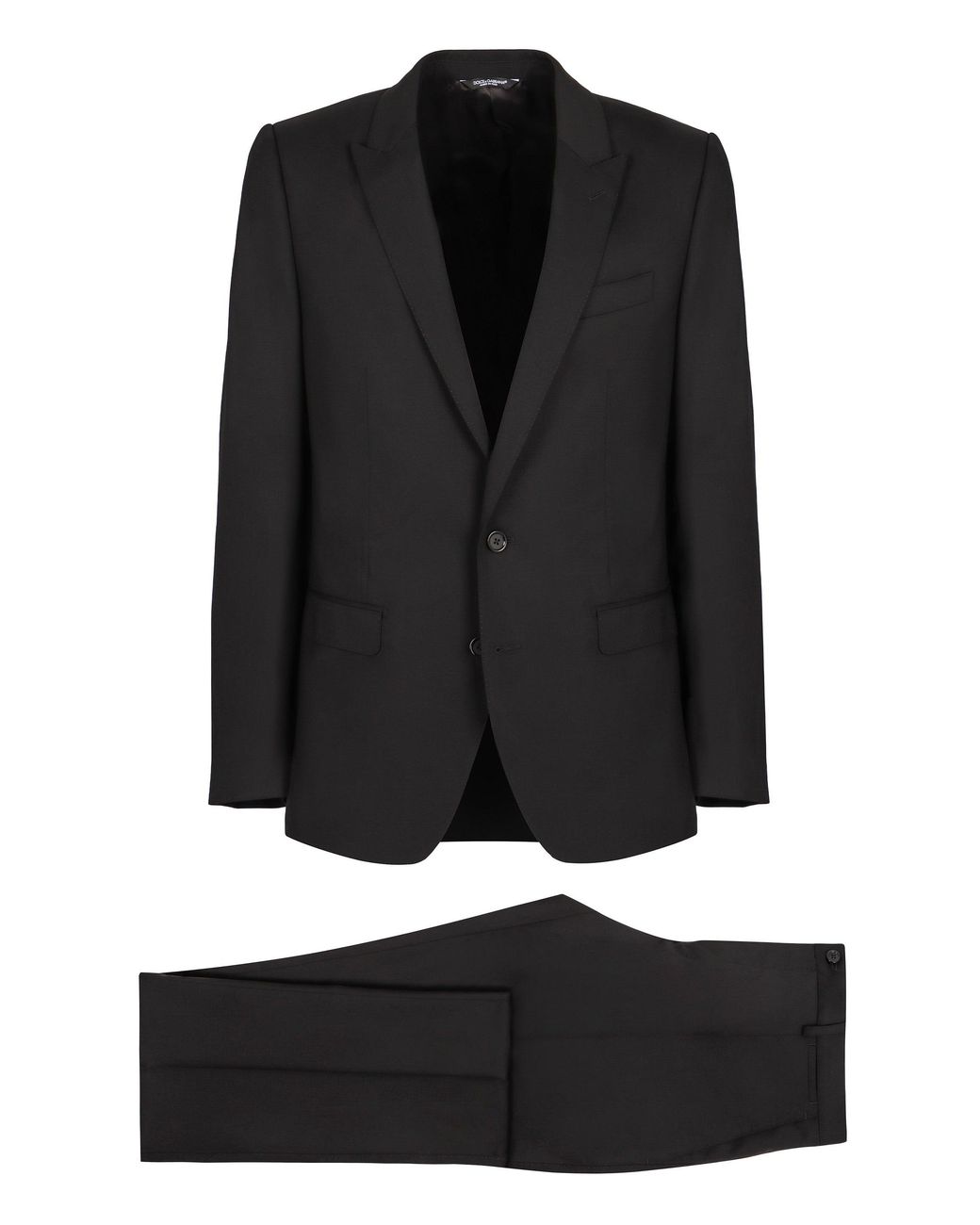 Dolce & Gabbana Black Dolce & Gabbana Two Piece Suit for men