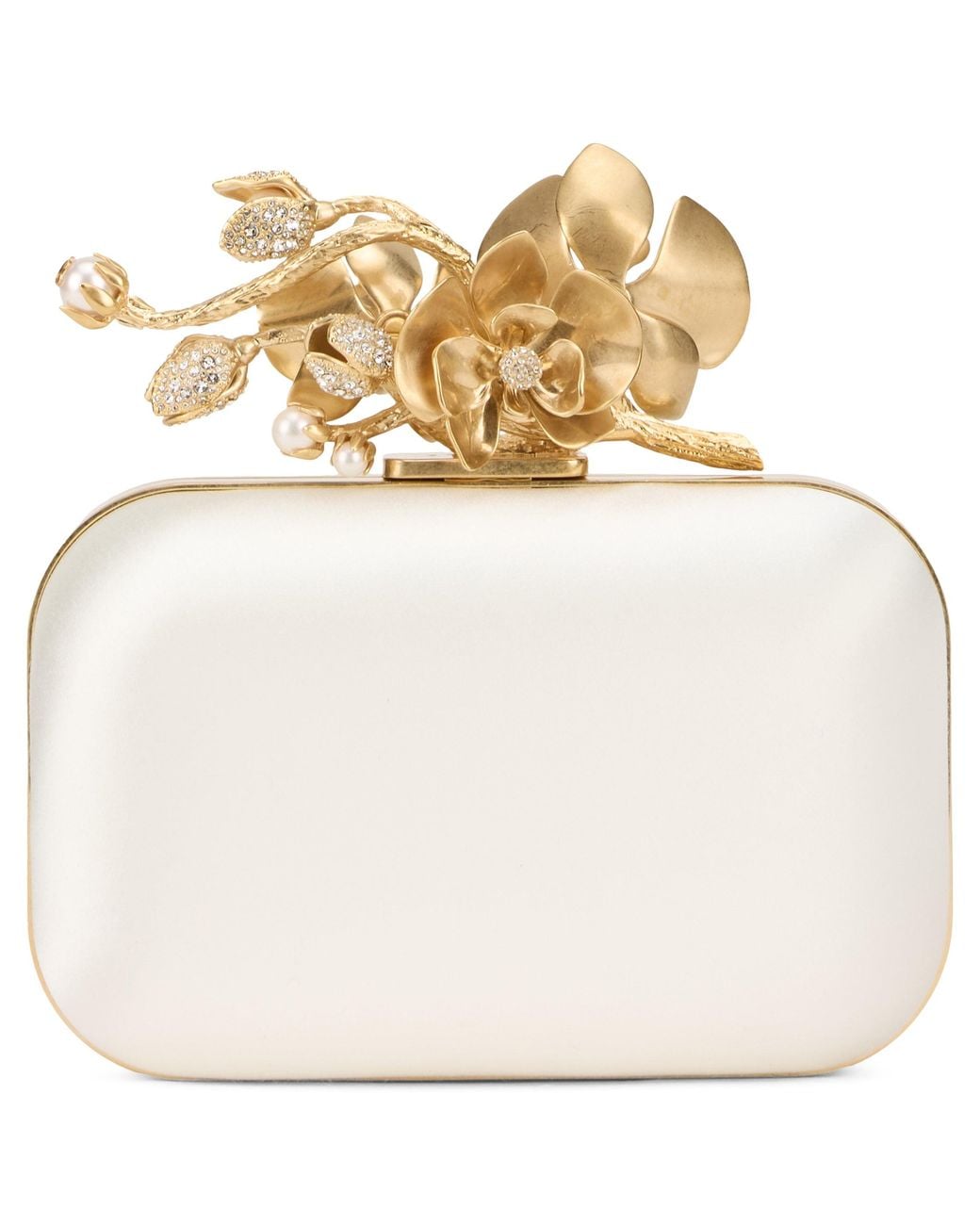 Jimmy Choo Natural Clutch Cloud