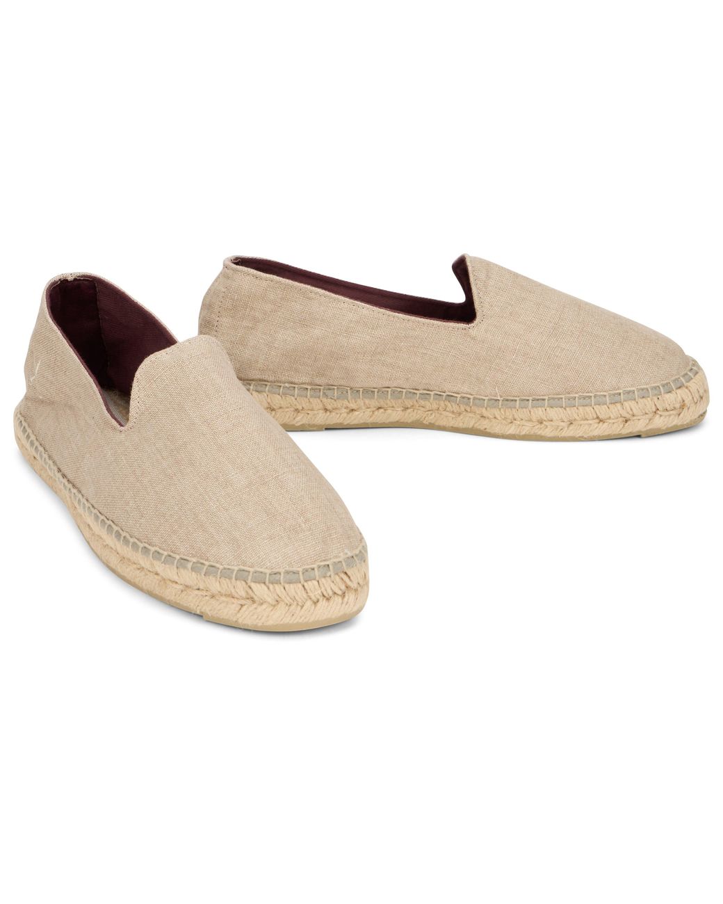 Manebí White Canvas Espadrilles for men