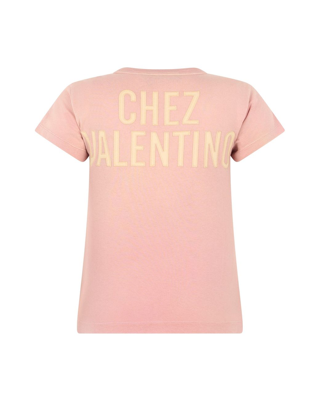 Valentino Garavani Pink Cotton T-Shirt