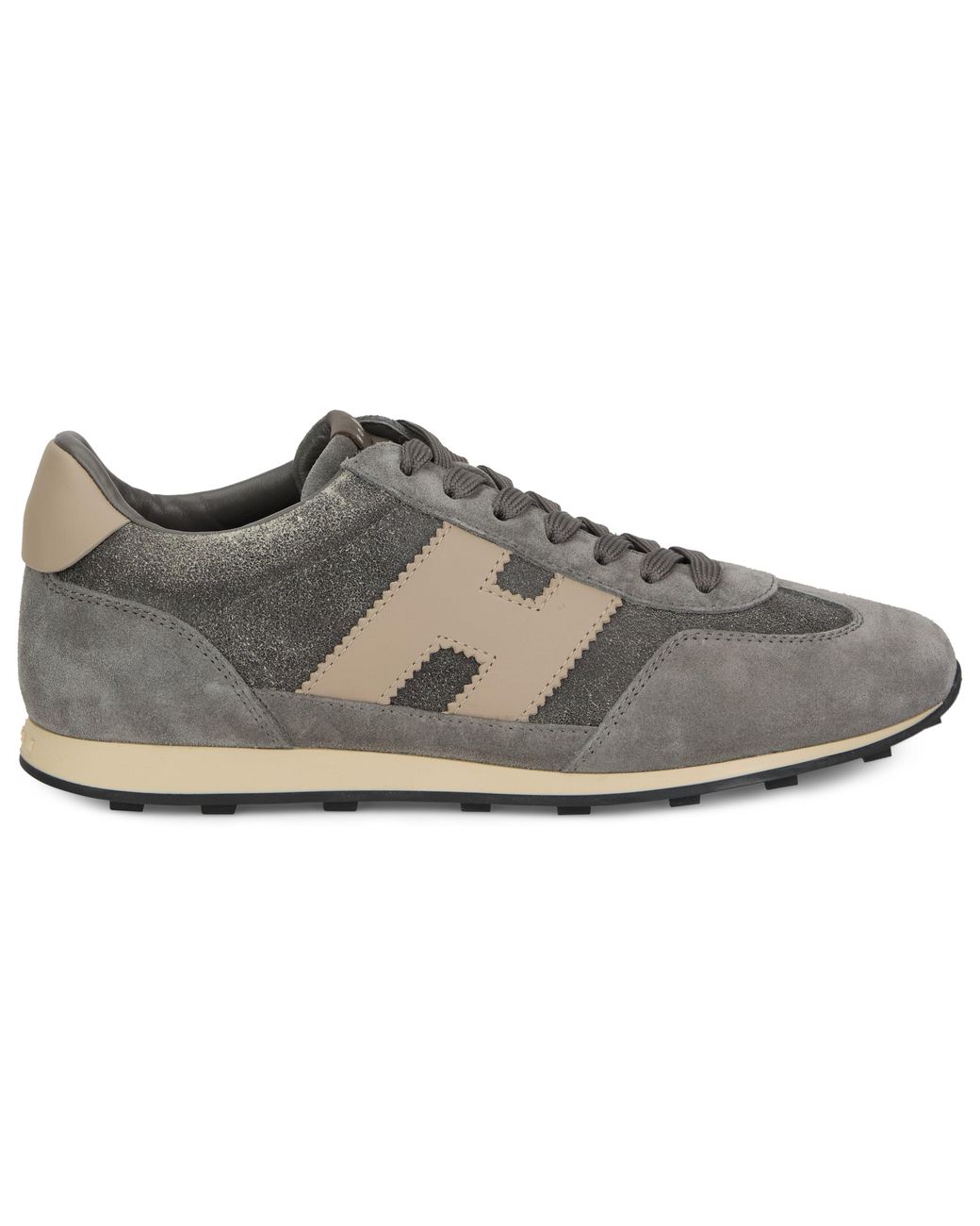 Hogan Brown Sports Shoe With Details for men