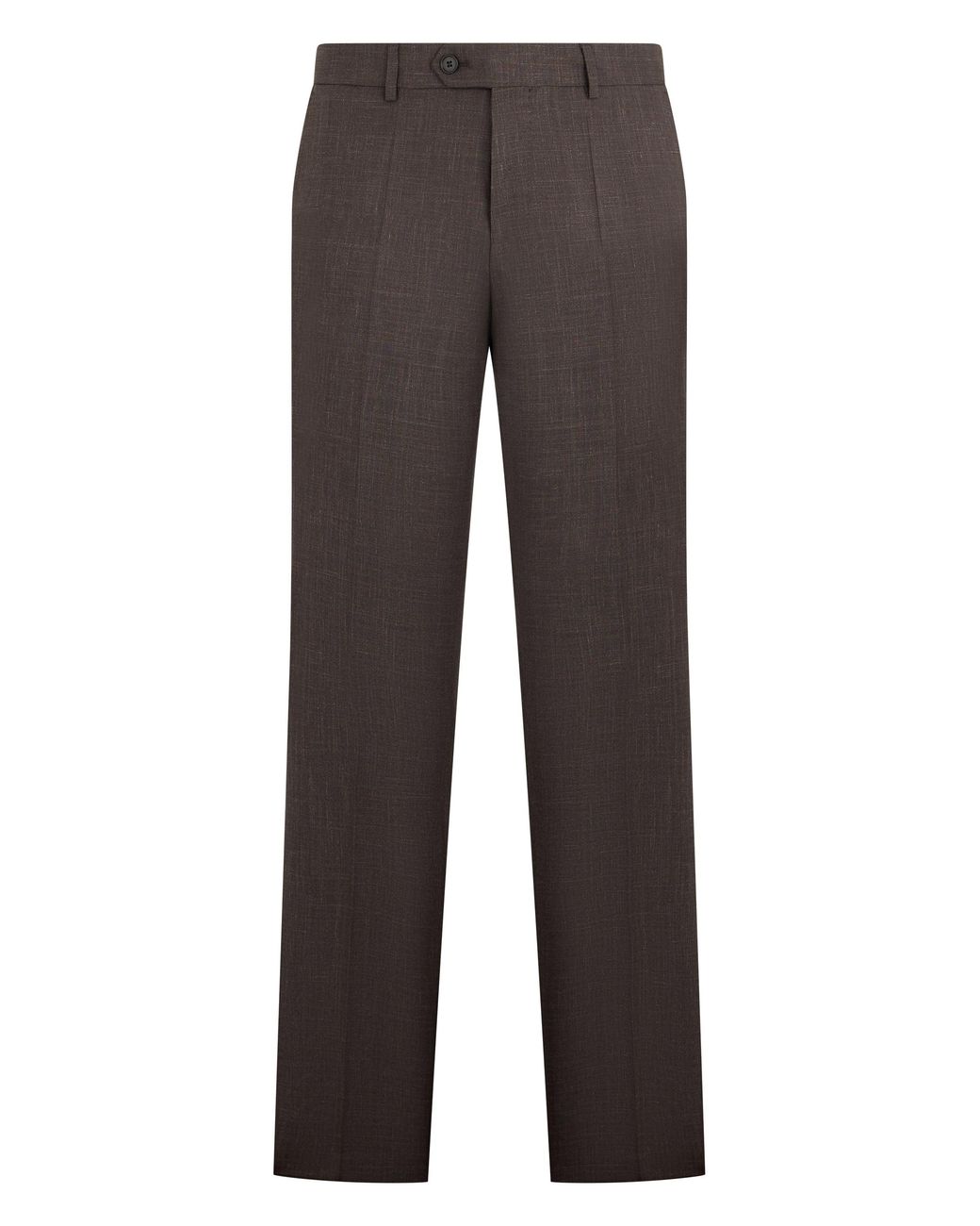 Boss Gray Wool Blend Trousers