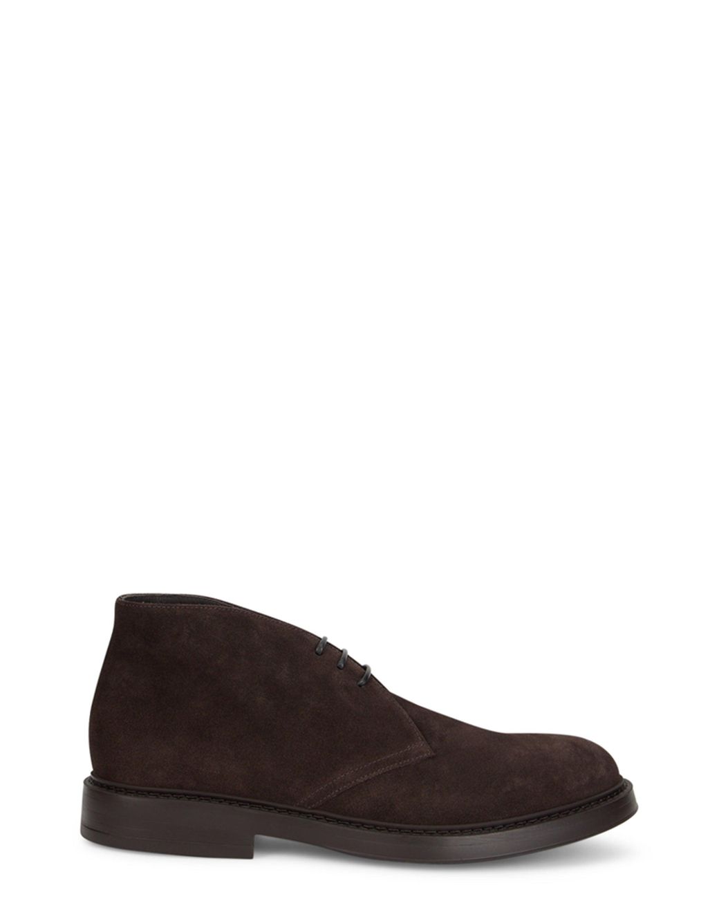 Doucal's Brown Suede Ankle Boots for men