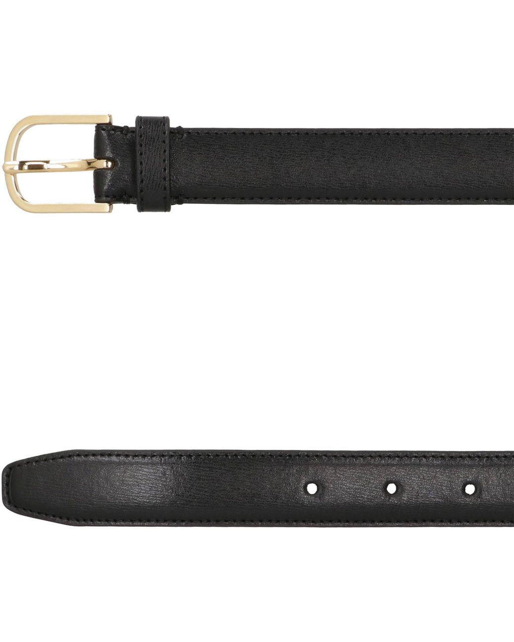 Totême  Black Leather Belt