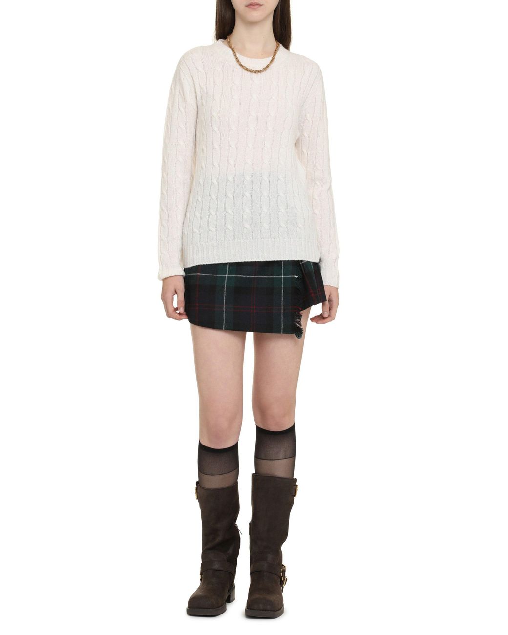 THE (Alphabet) White The (Knit)