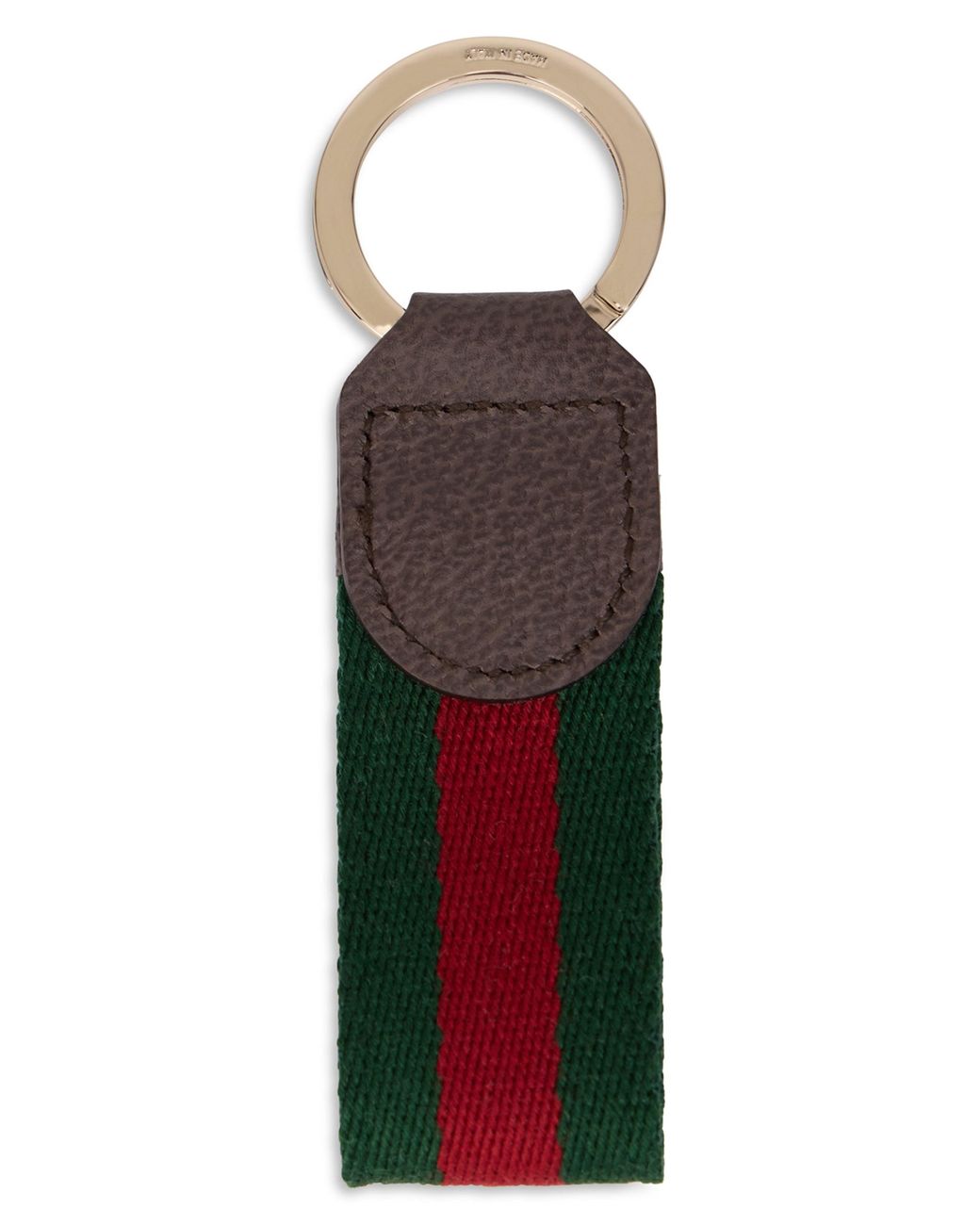 Gucci Red Keychain With Web Band