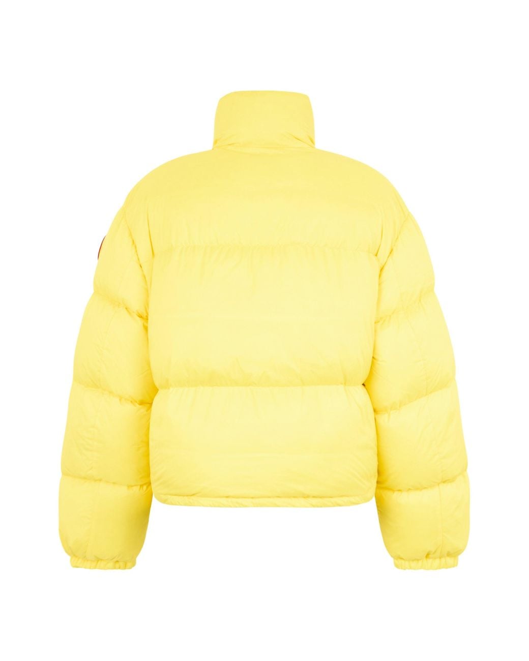 Canada Goose Yellow Padded Jacket With Zip