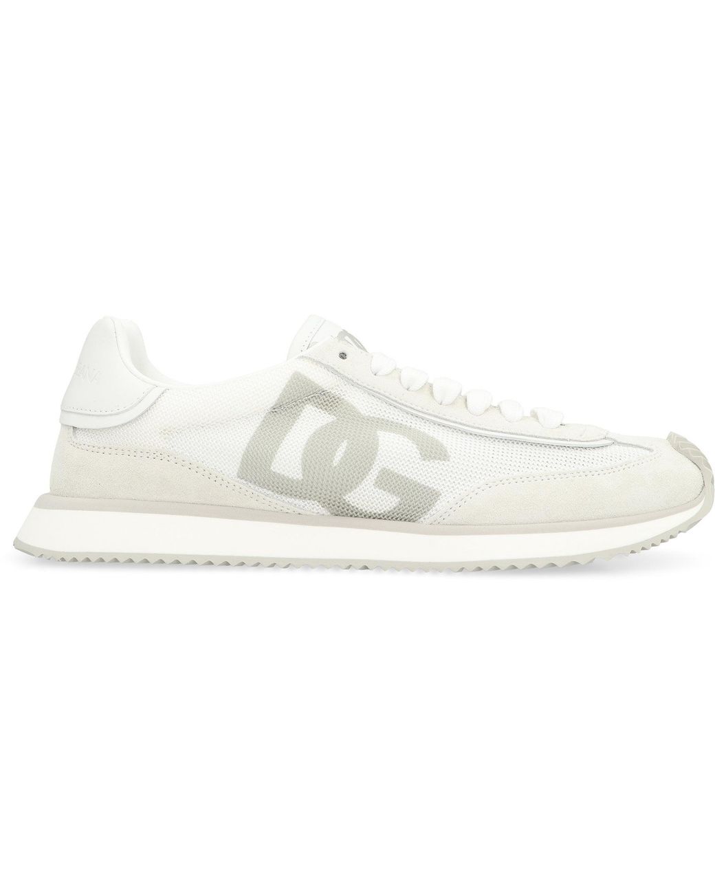 Dolce & Gabbana White Low-Top Sneakers Cushion Calf Trainers