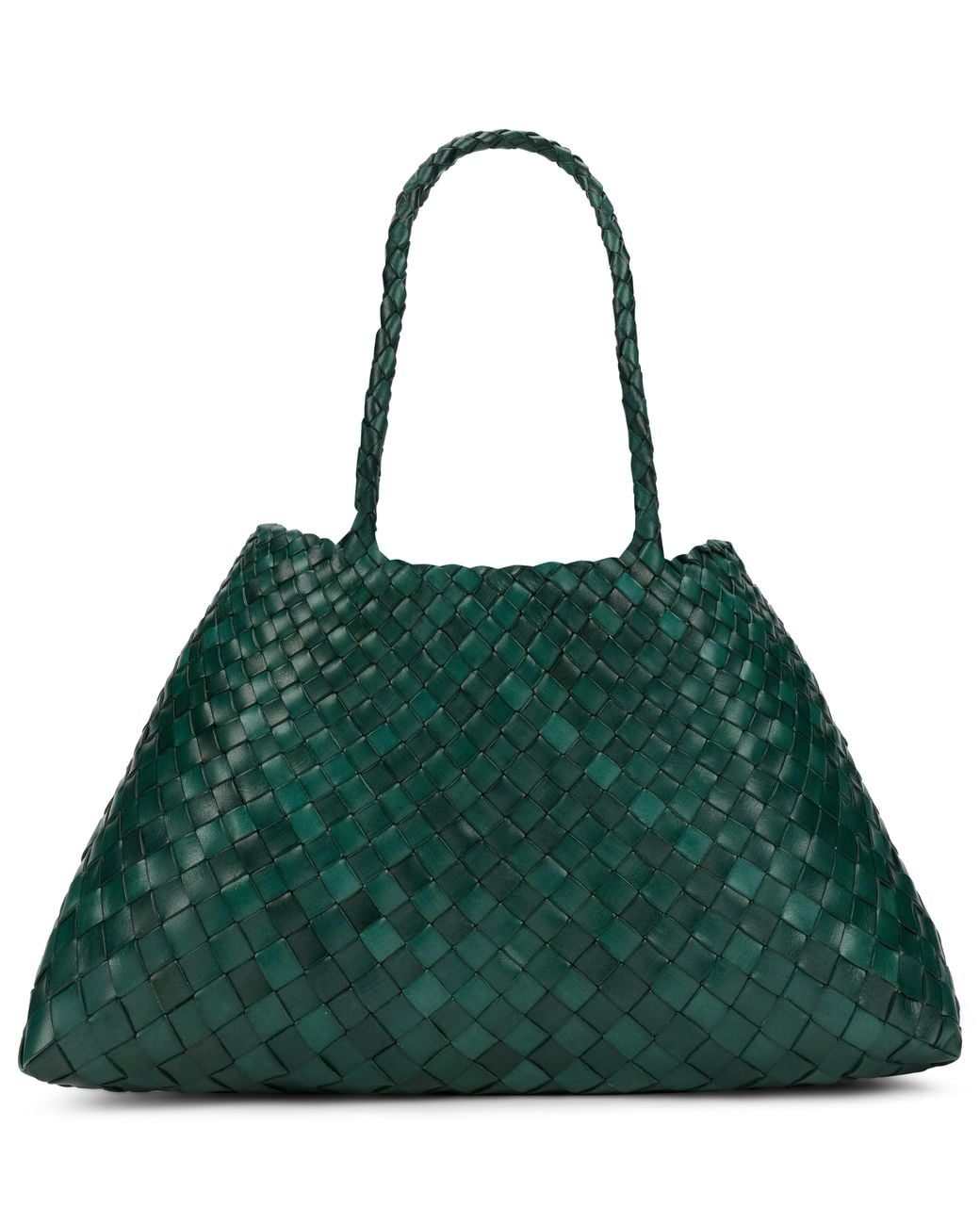 Dragon Diffusion Green Santa Croce Big Handbag