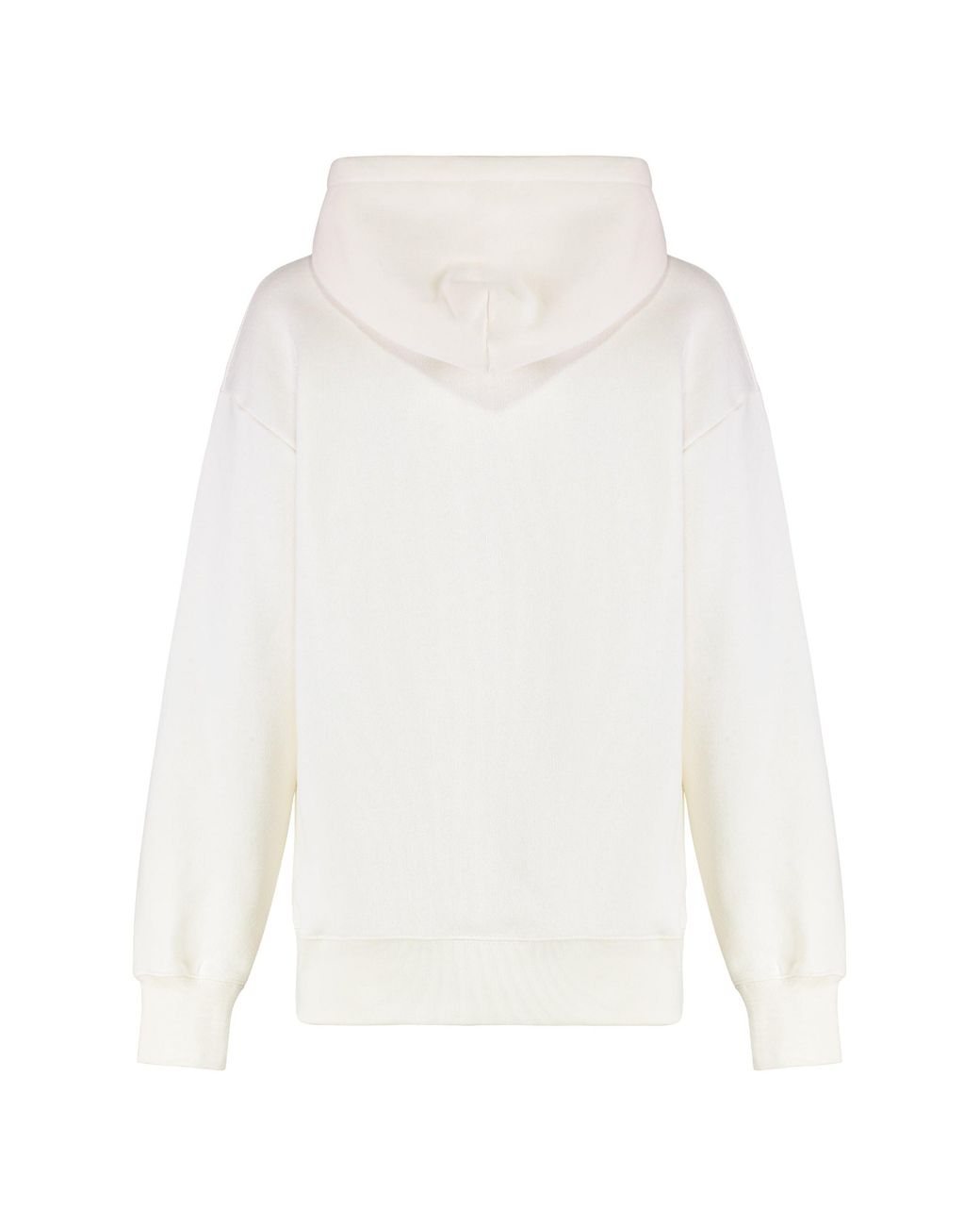 Valentino Garavani White Logo Cotton Hoodie