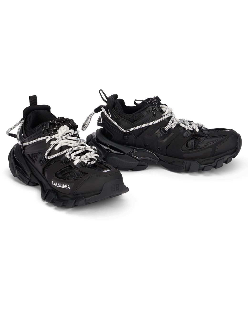 Balenciaga Black Sneaker Track Trail Laces