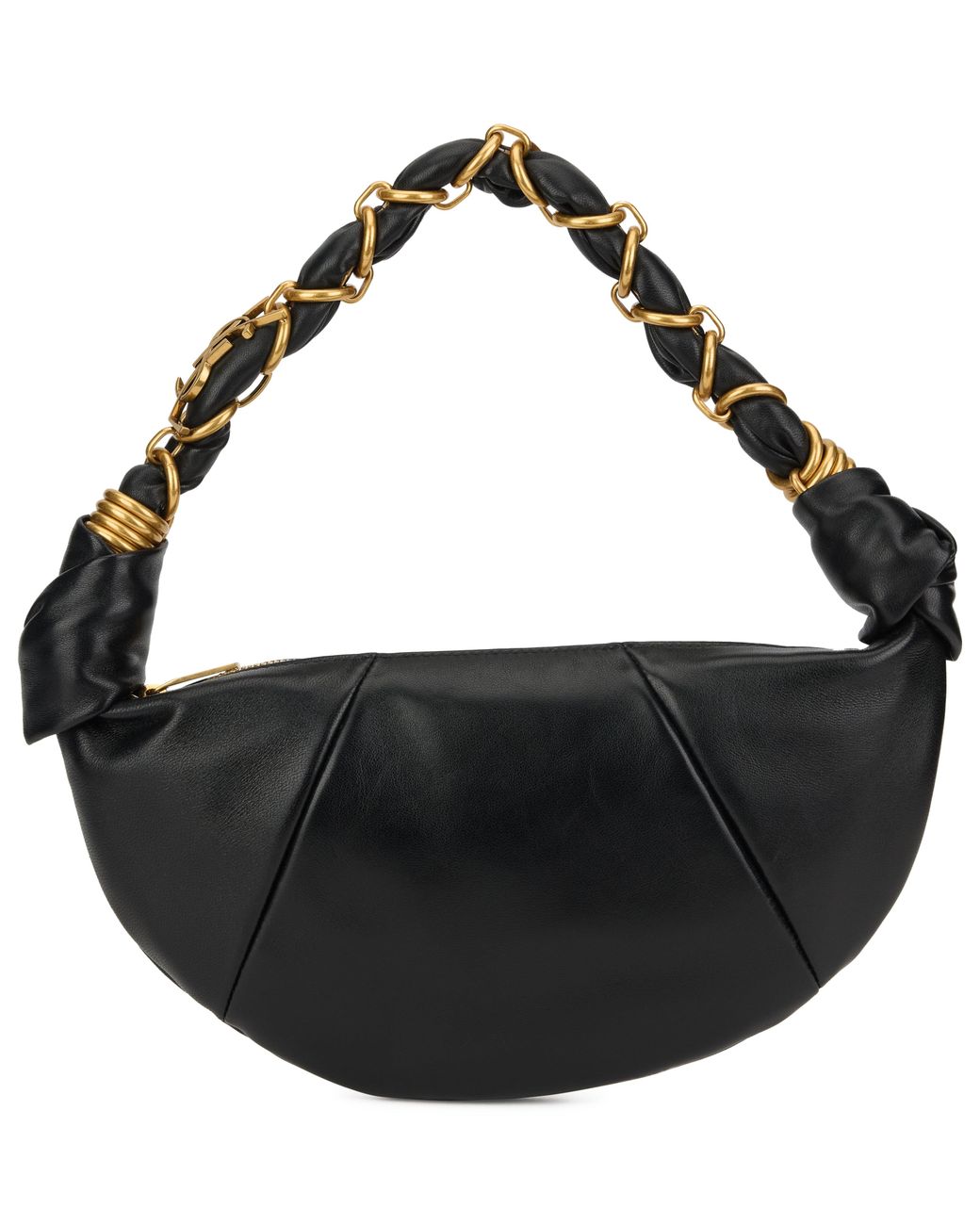 Saint Laurent Black Hobo Bag Mini Amalia