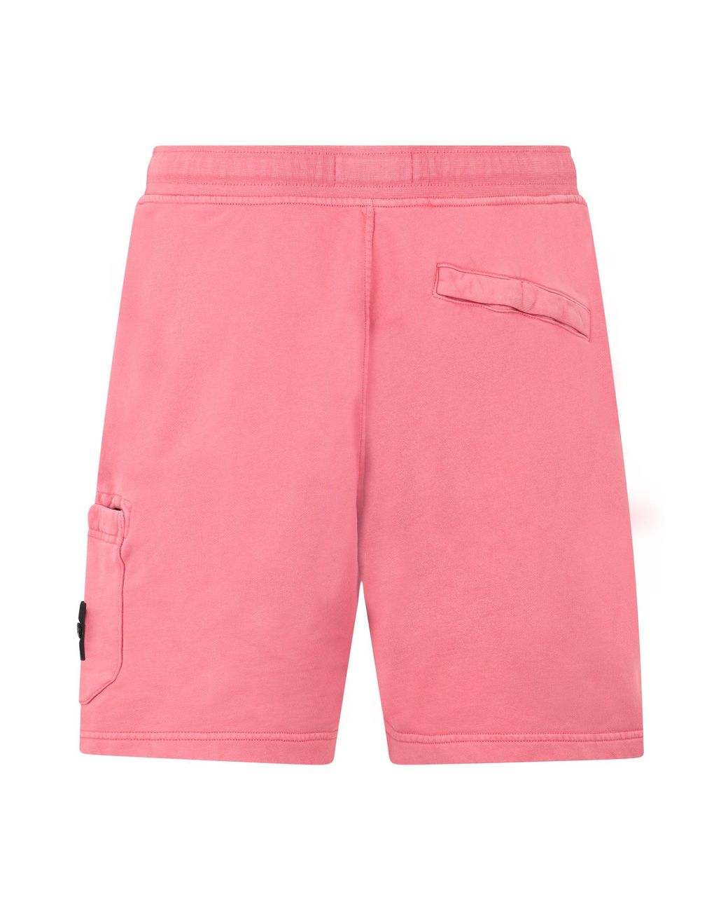 Stone Island Pink Shorts With Adjustable Drawstring for men