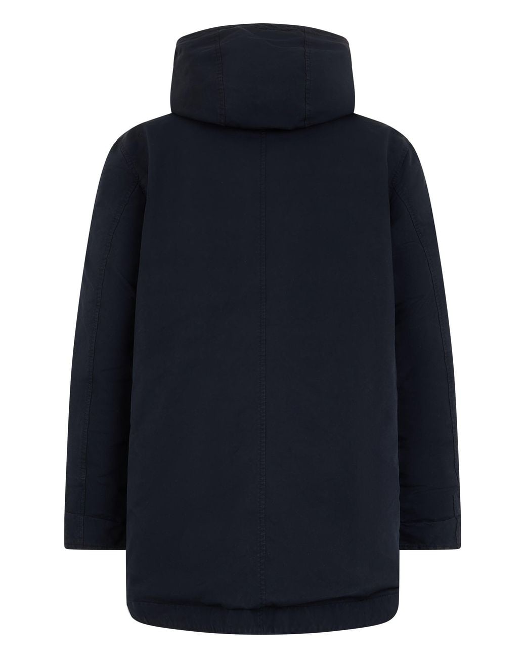 Stone Island Blue Parka Jacket With Hood for men