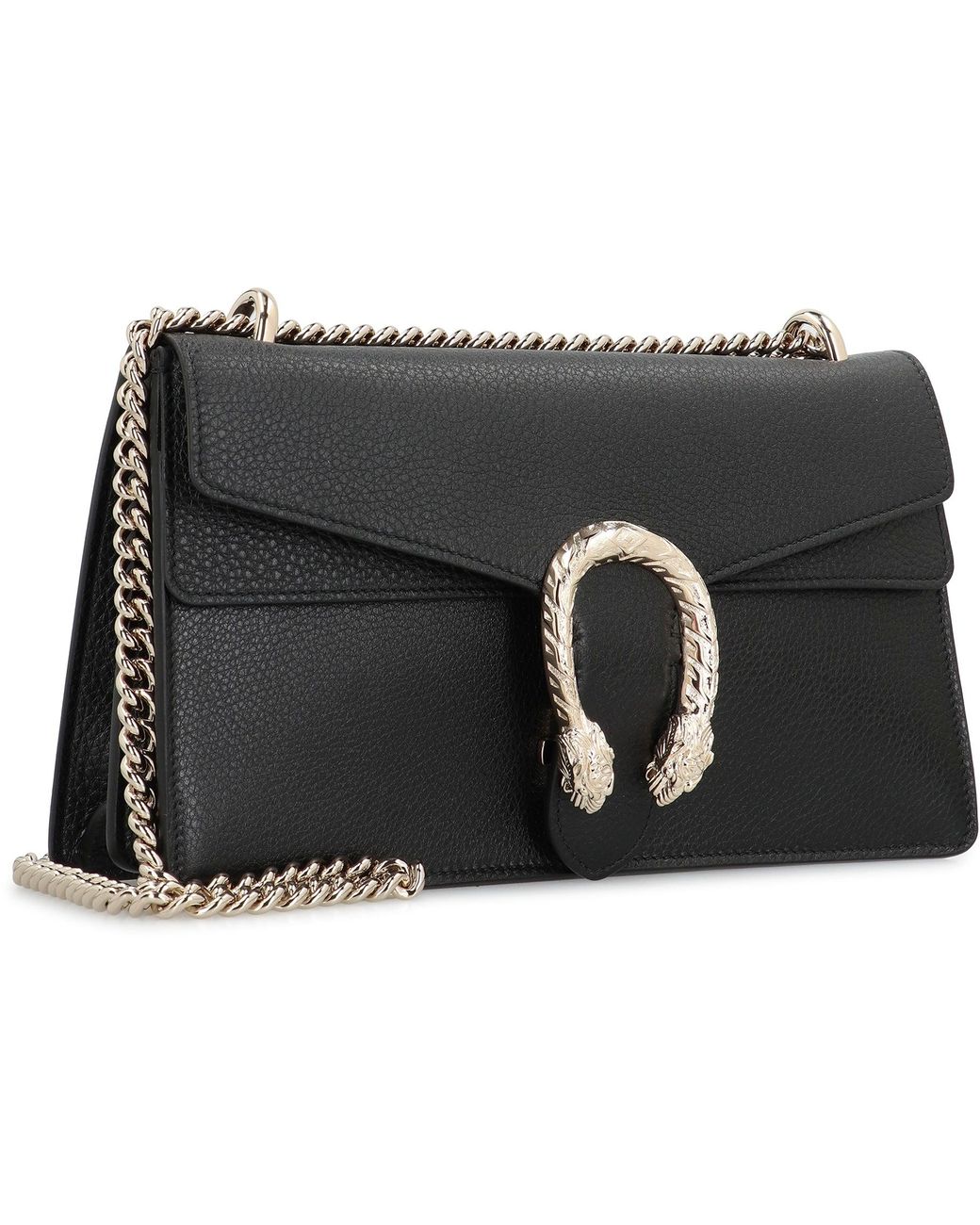 Gucci Black Belt Bag Dionysus Media Calfskin Shoulder