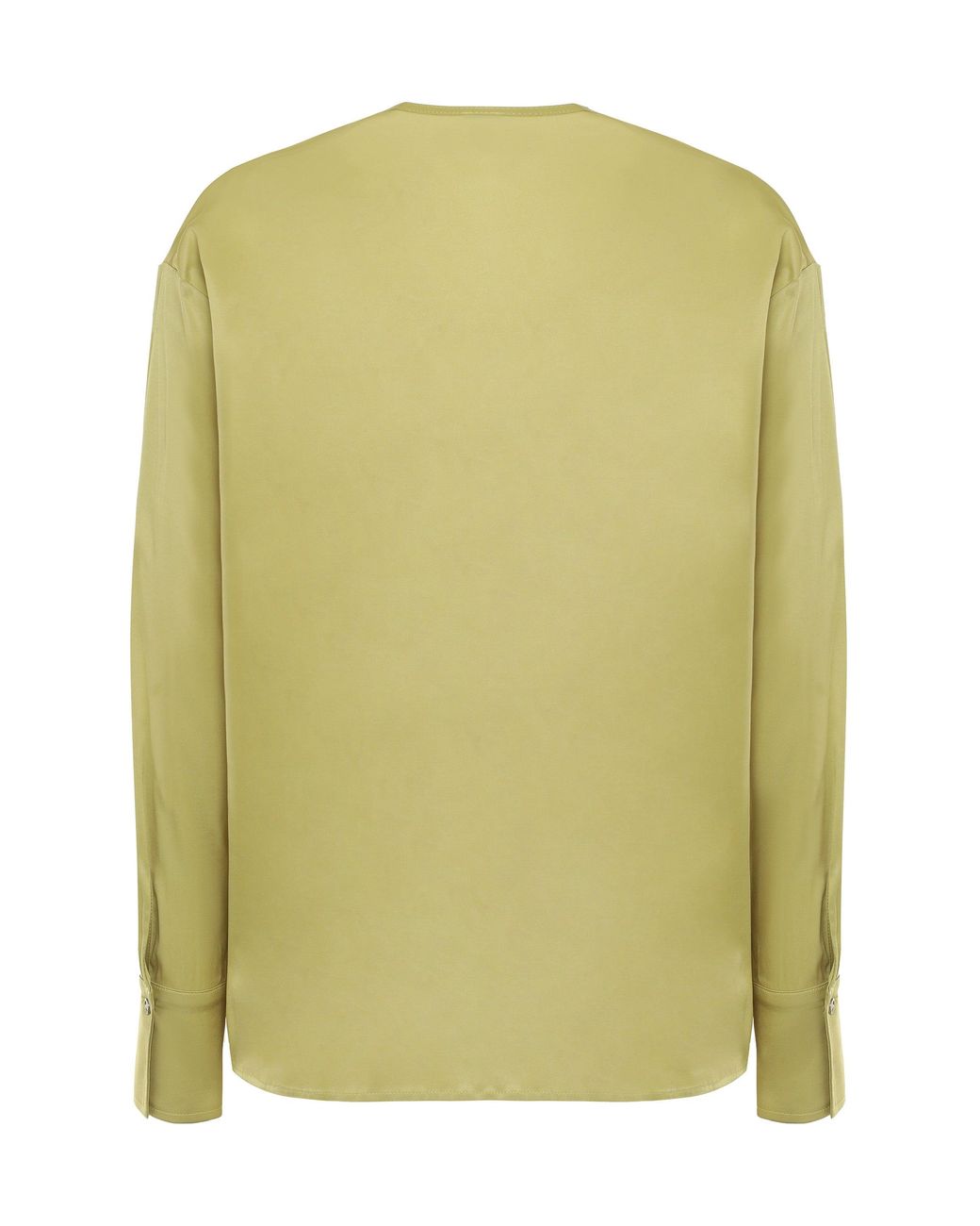Pinko Green Viscose Blouse Elastane Blouses