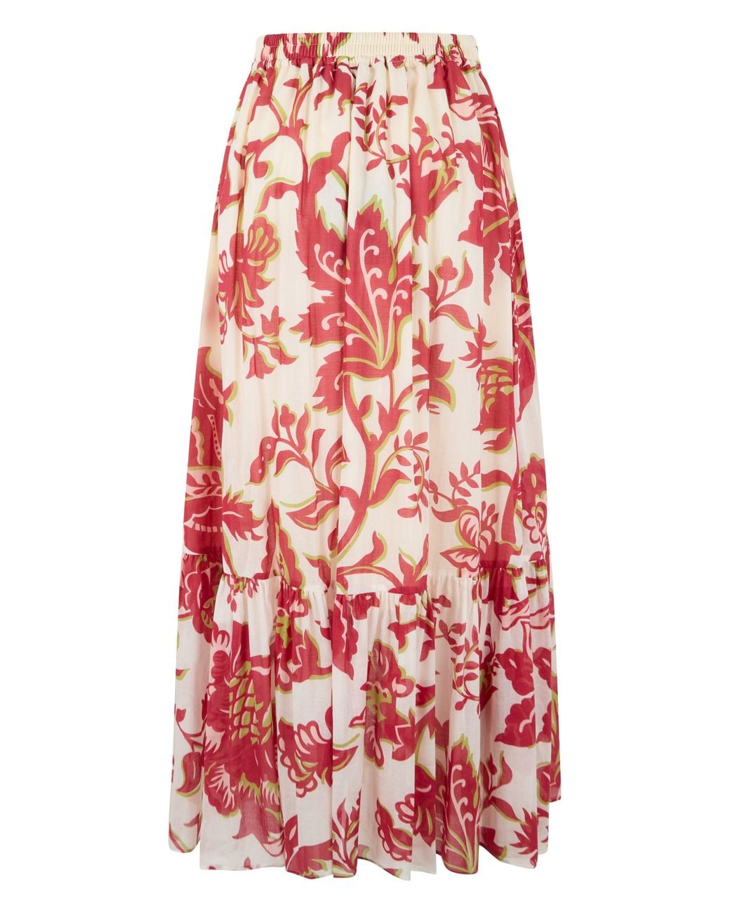 Etro Flared Skirt With Floral Print