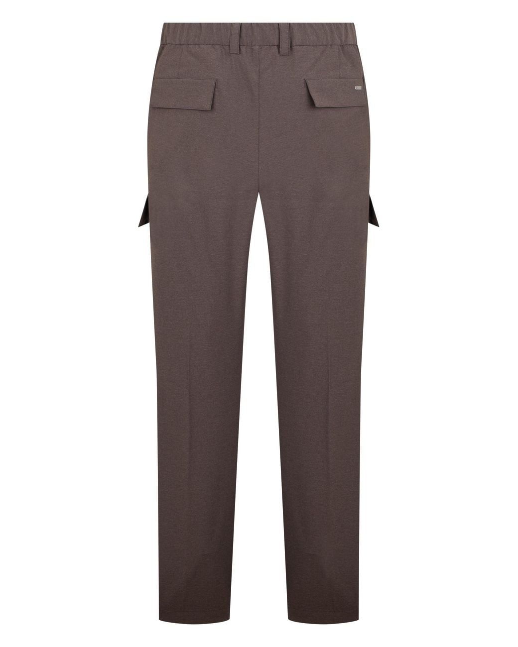 Herno Brown Casual Pants With Pockets for men